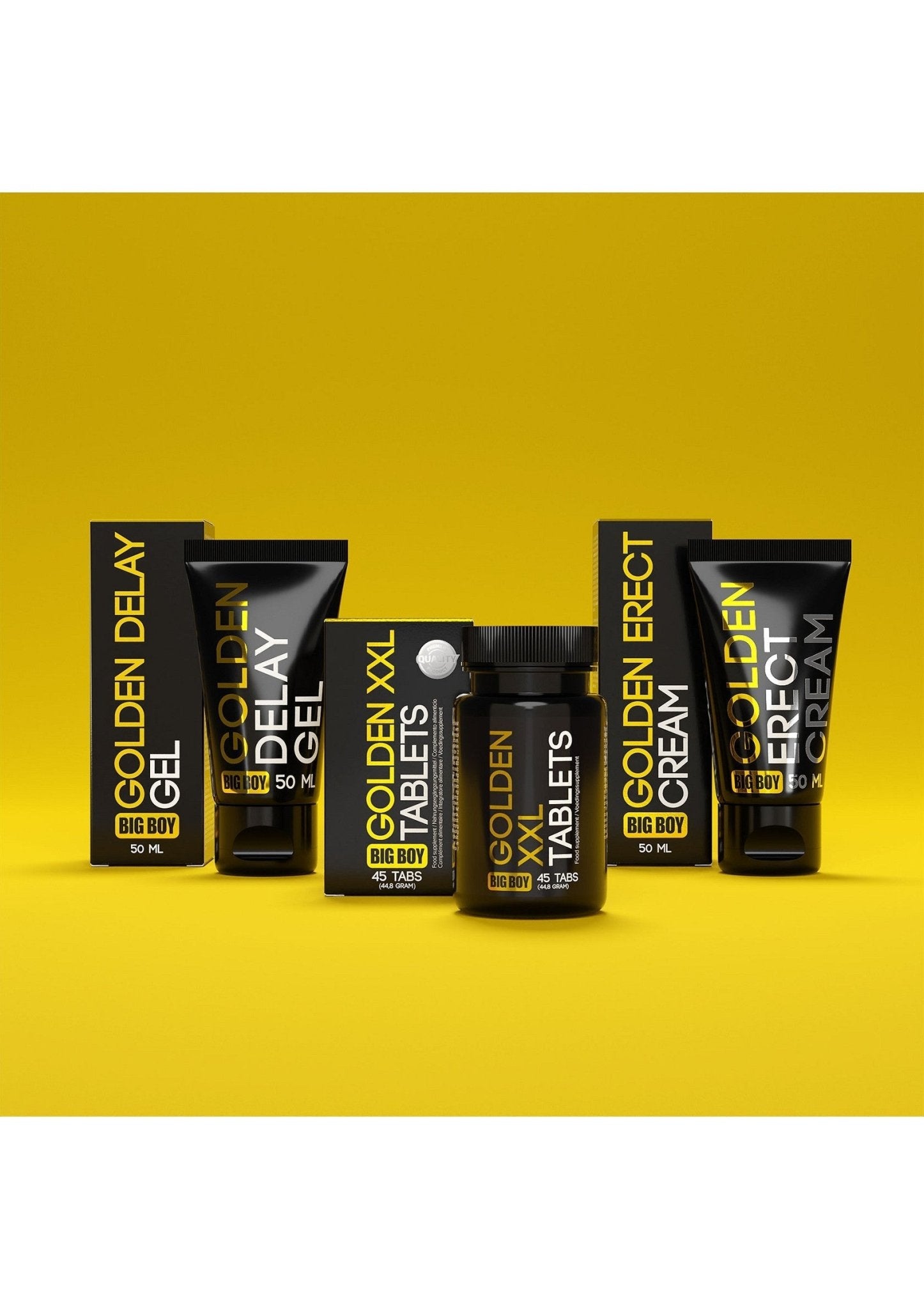 Big Boy Golden Erect Cream 50 ml - Erectiecrème - Hot Plaza