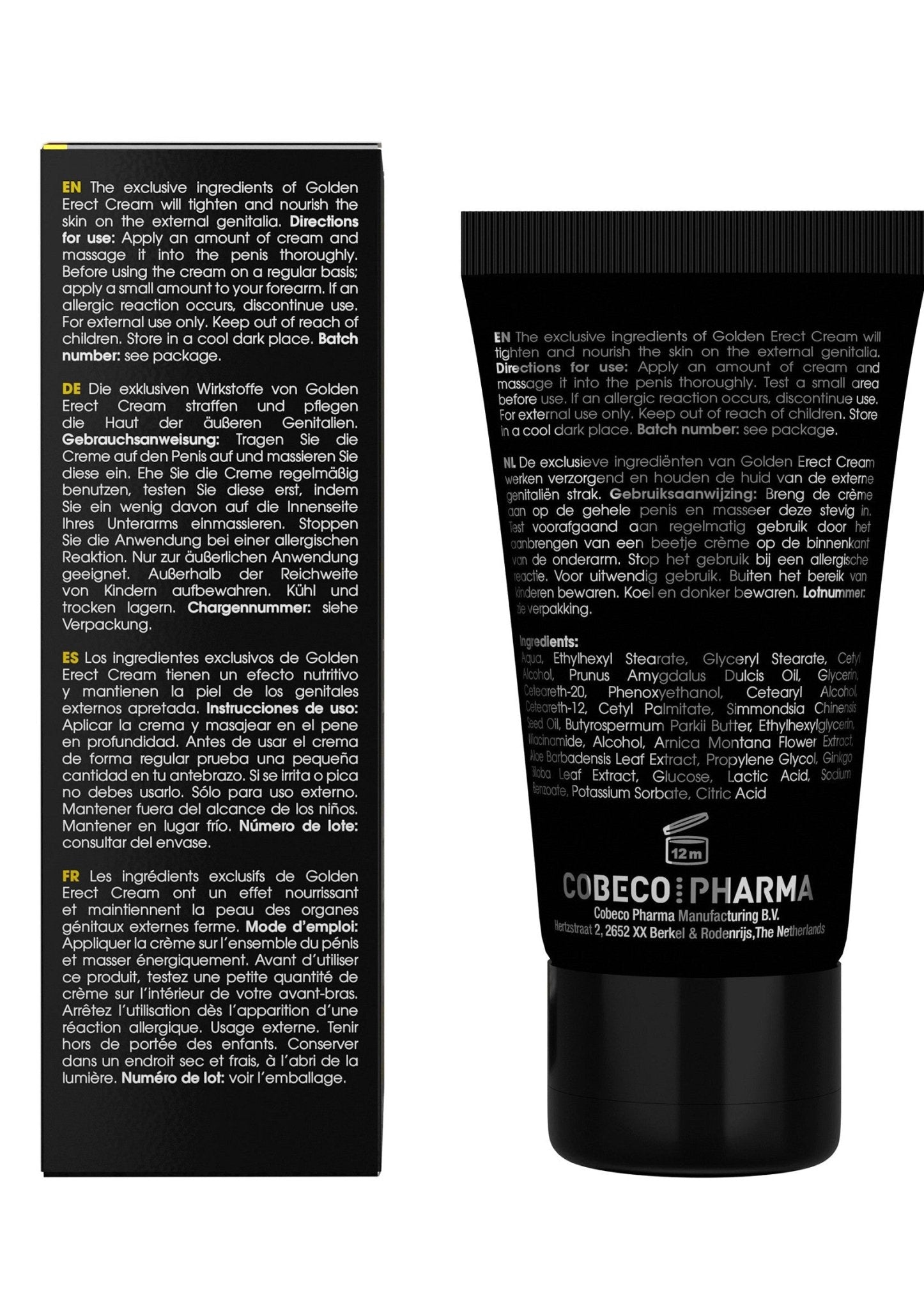 Big Boy Golden Erect Cream 50 ml - Erectiecrème - Hot Plaza