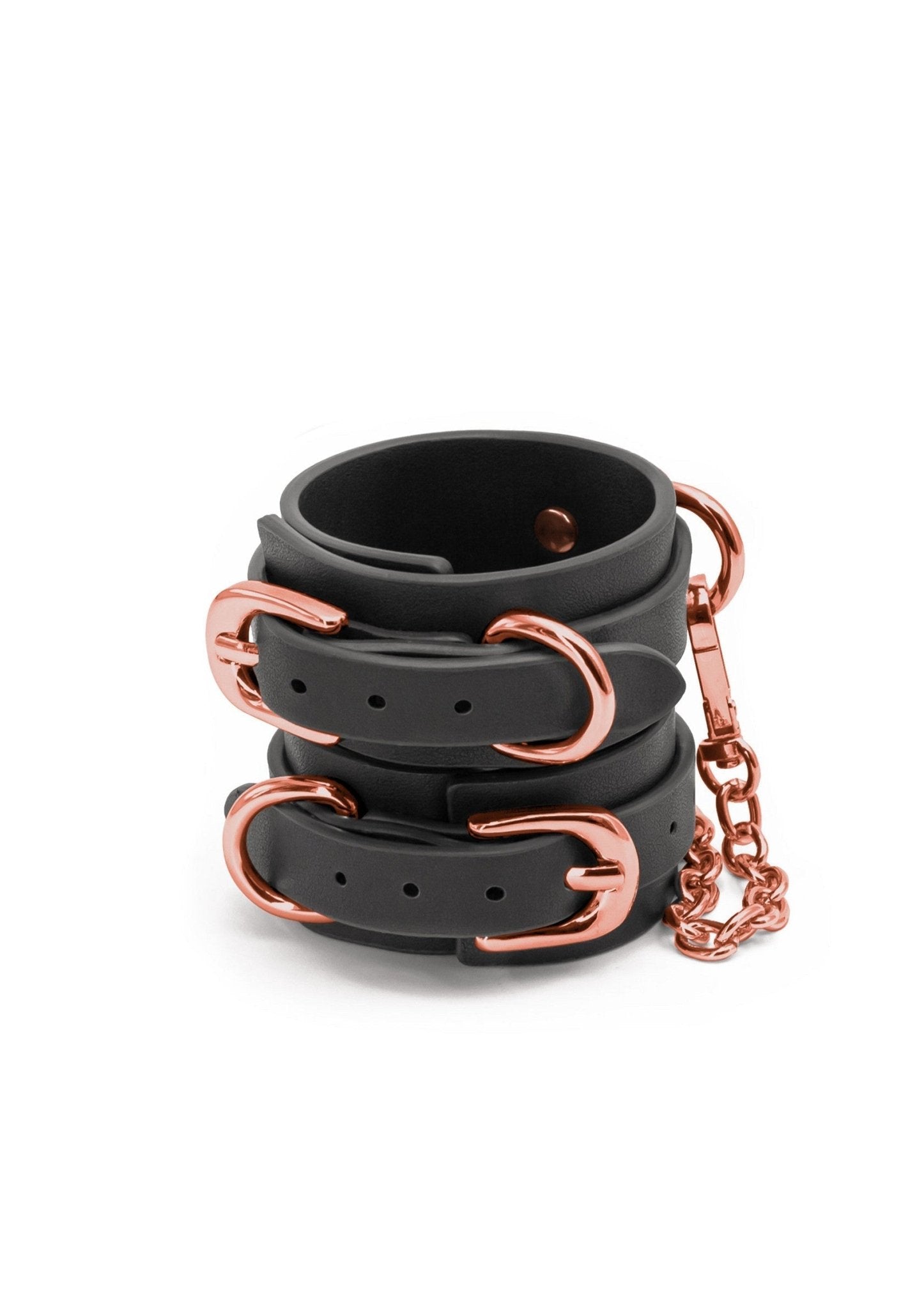 Bondage Couture Handboeien | Zwart en Rosé - Hot Plaza