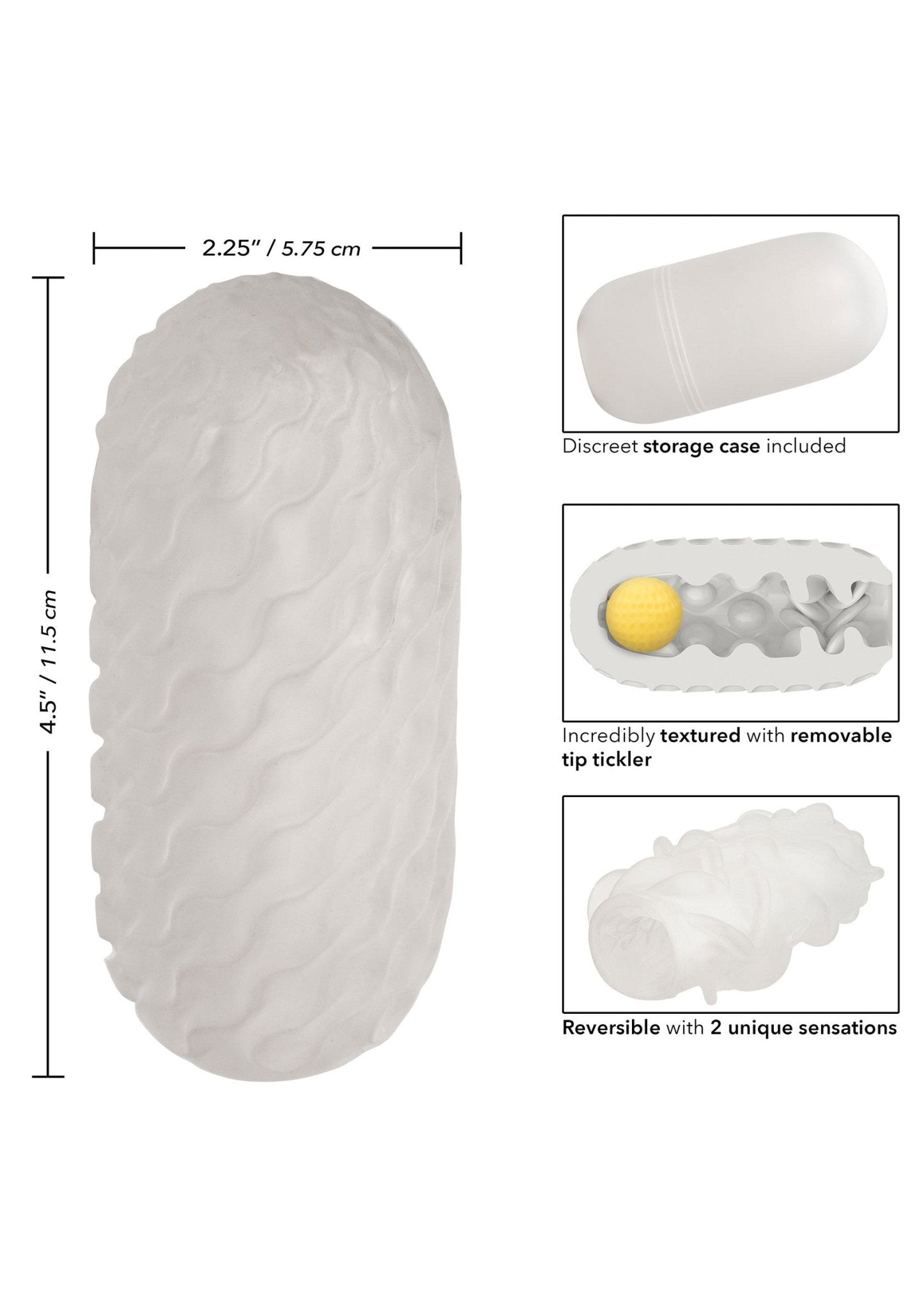 Boundless Squishy Ball Stroker - Masturbator - Hot Plaza