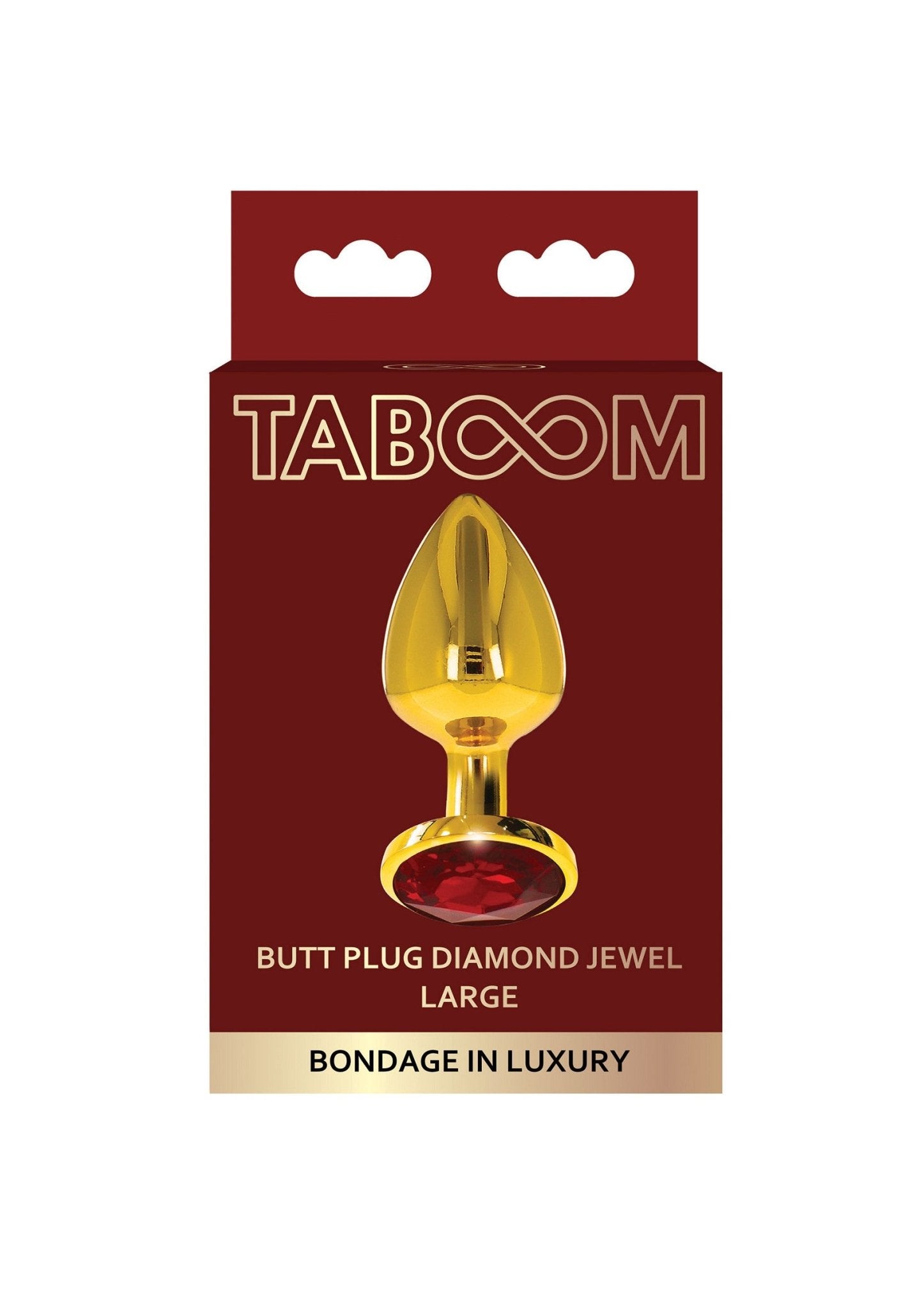 Butt Plug With Diamond Jewel L - Hot Plaza