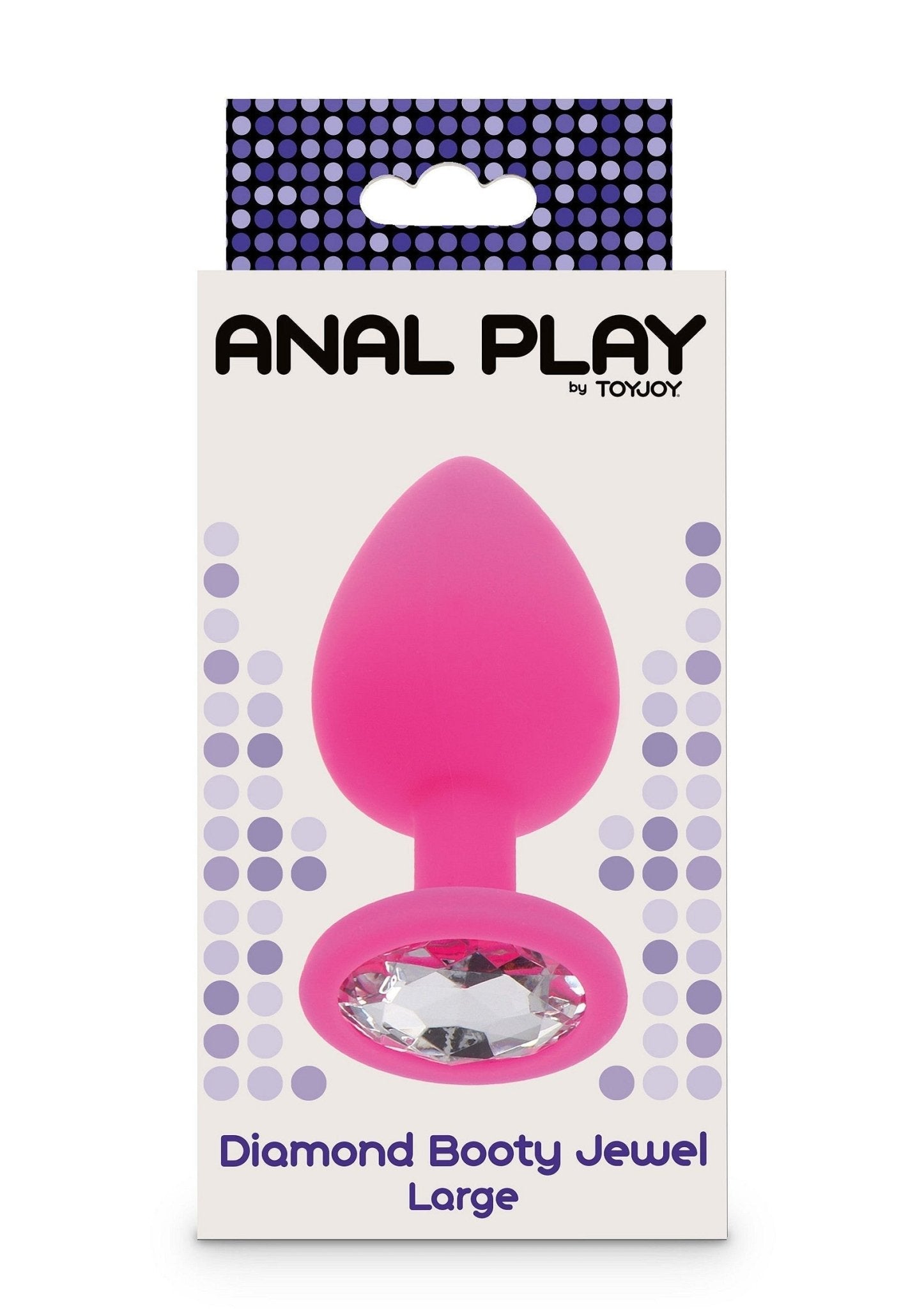 Diamond Booty Jewel Large - Buttplug Roze