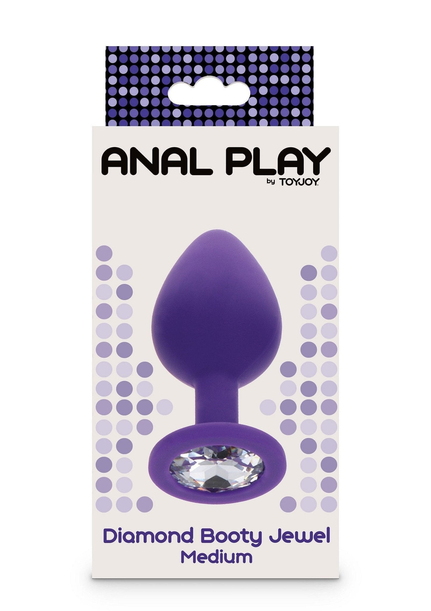 Diamond Booty Jewel Medium - Buttplug Paars