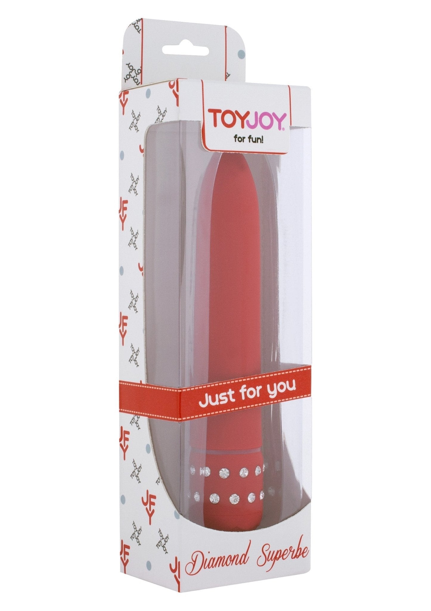 Diamond Superbe Vibrator Red