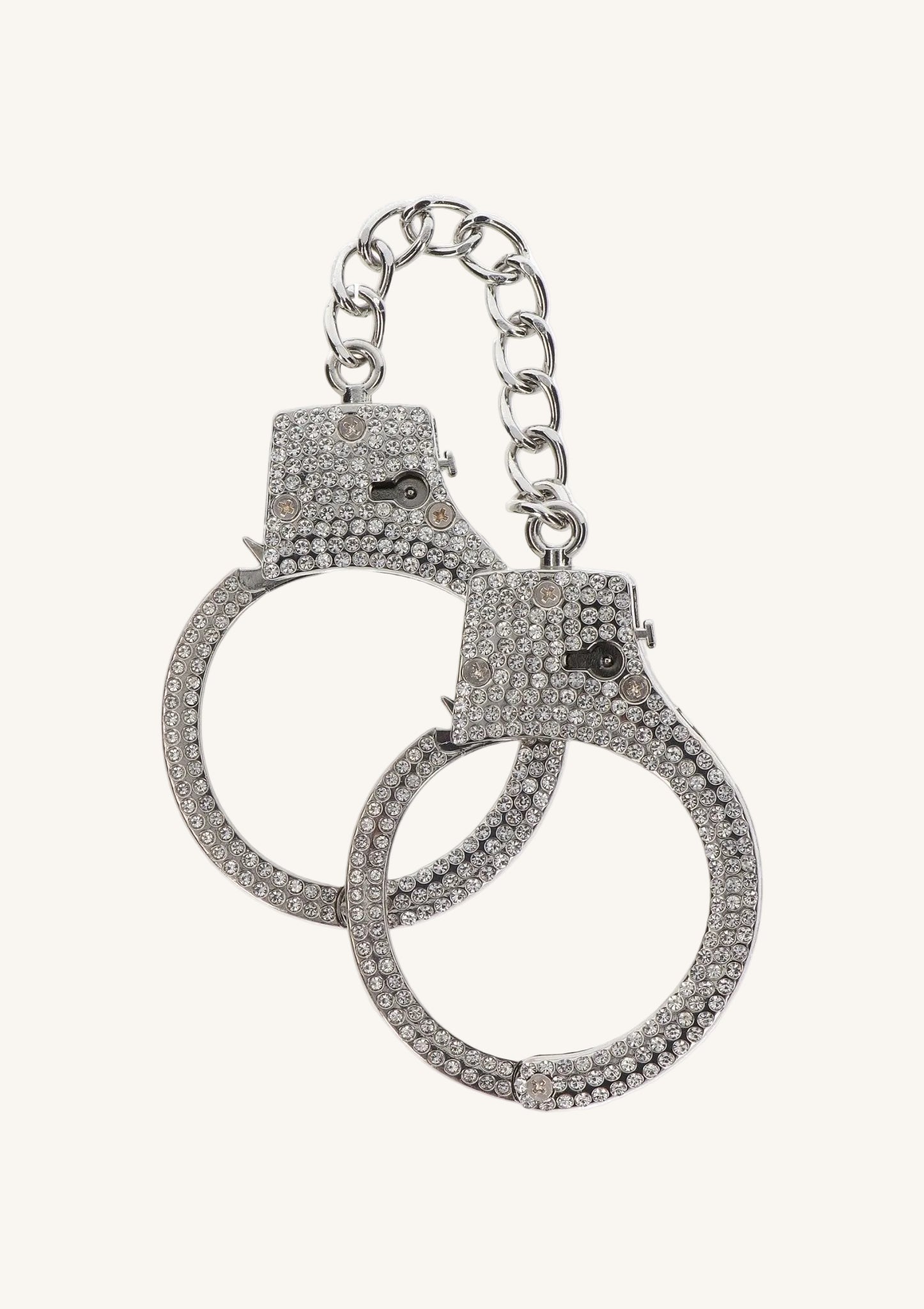 Diamond Wrist Cuffs Silver - Hot Plaza