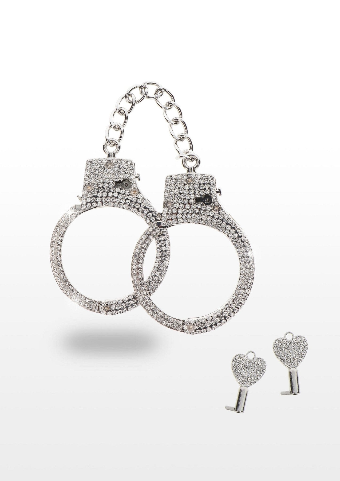 Diamond Wrist Cuffs Silver - Hot Plaza