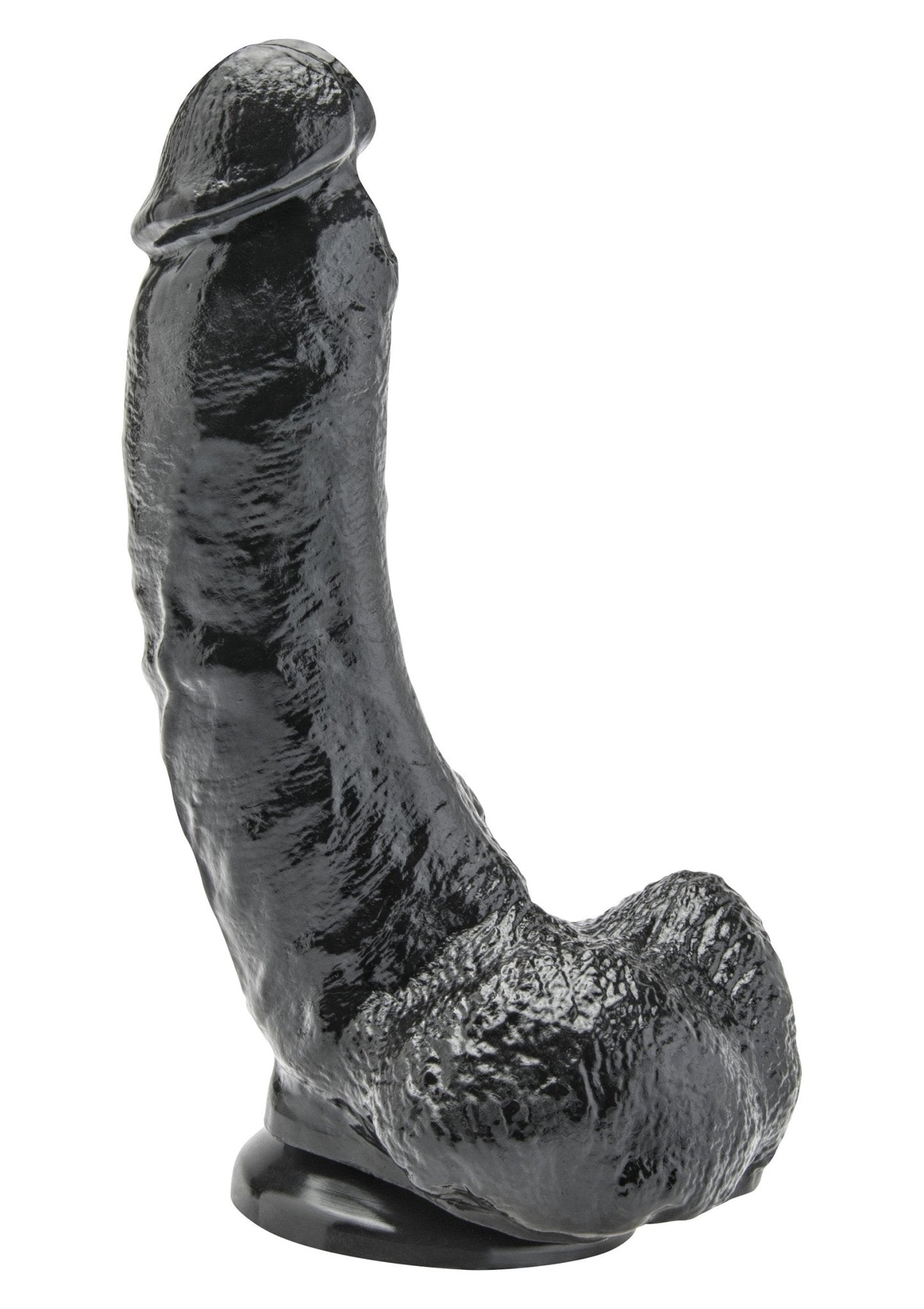 Dildo PVC 20.5 cm Zwart