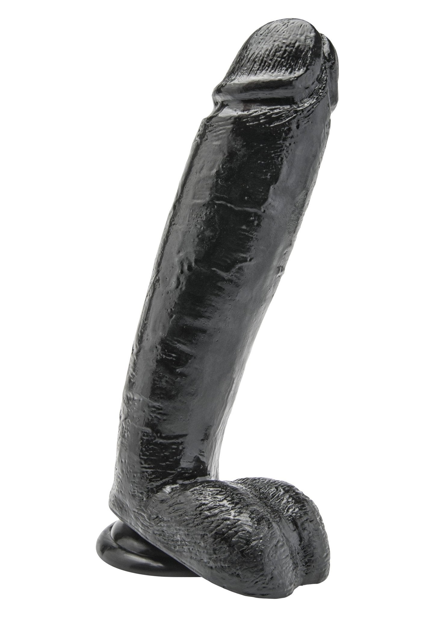 Dildo PVC 25.5 cm Zwart