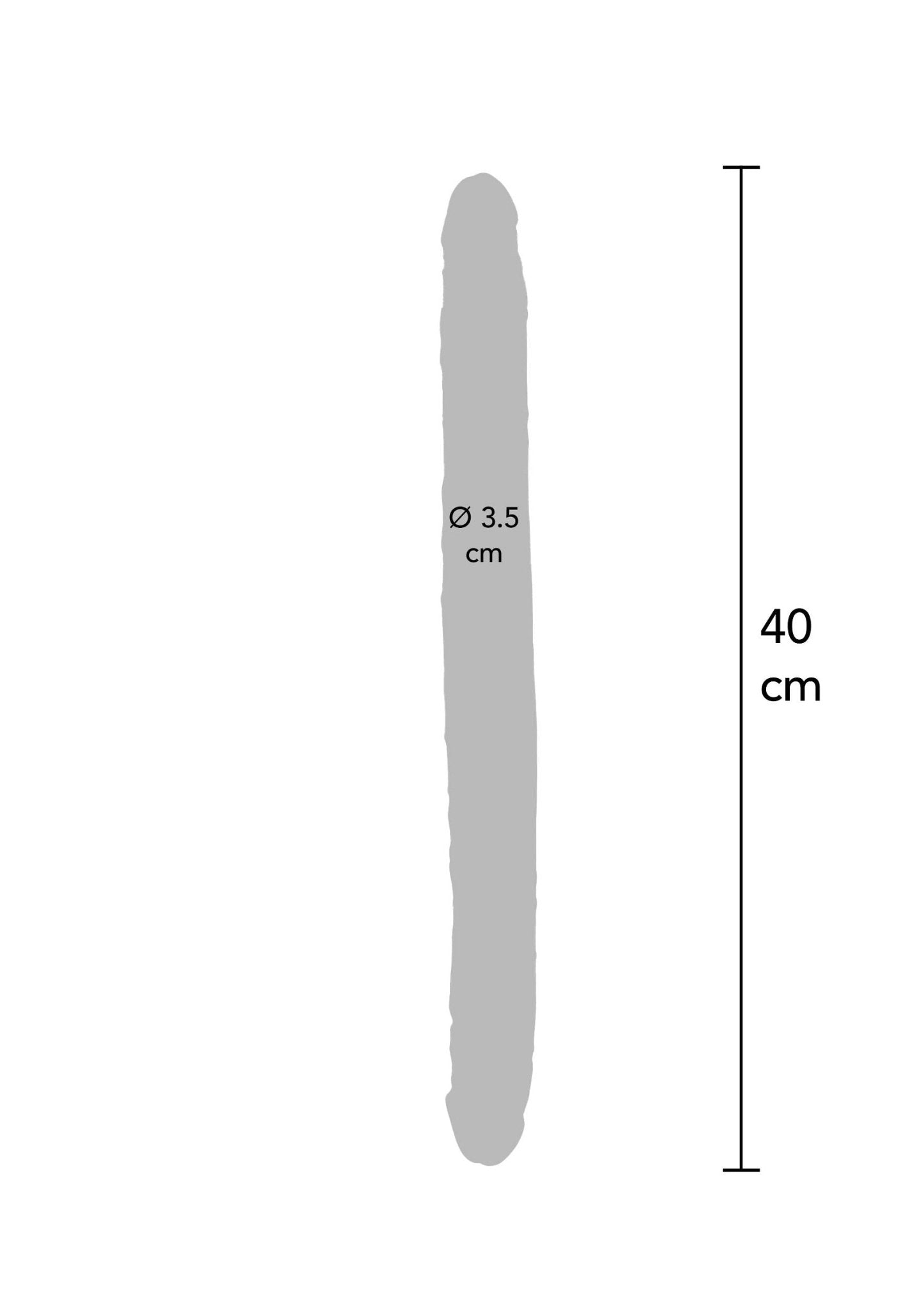 Double Dong PVC 40 cm