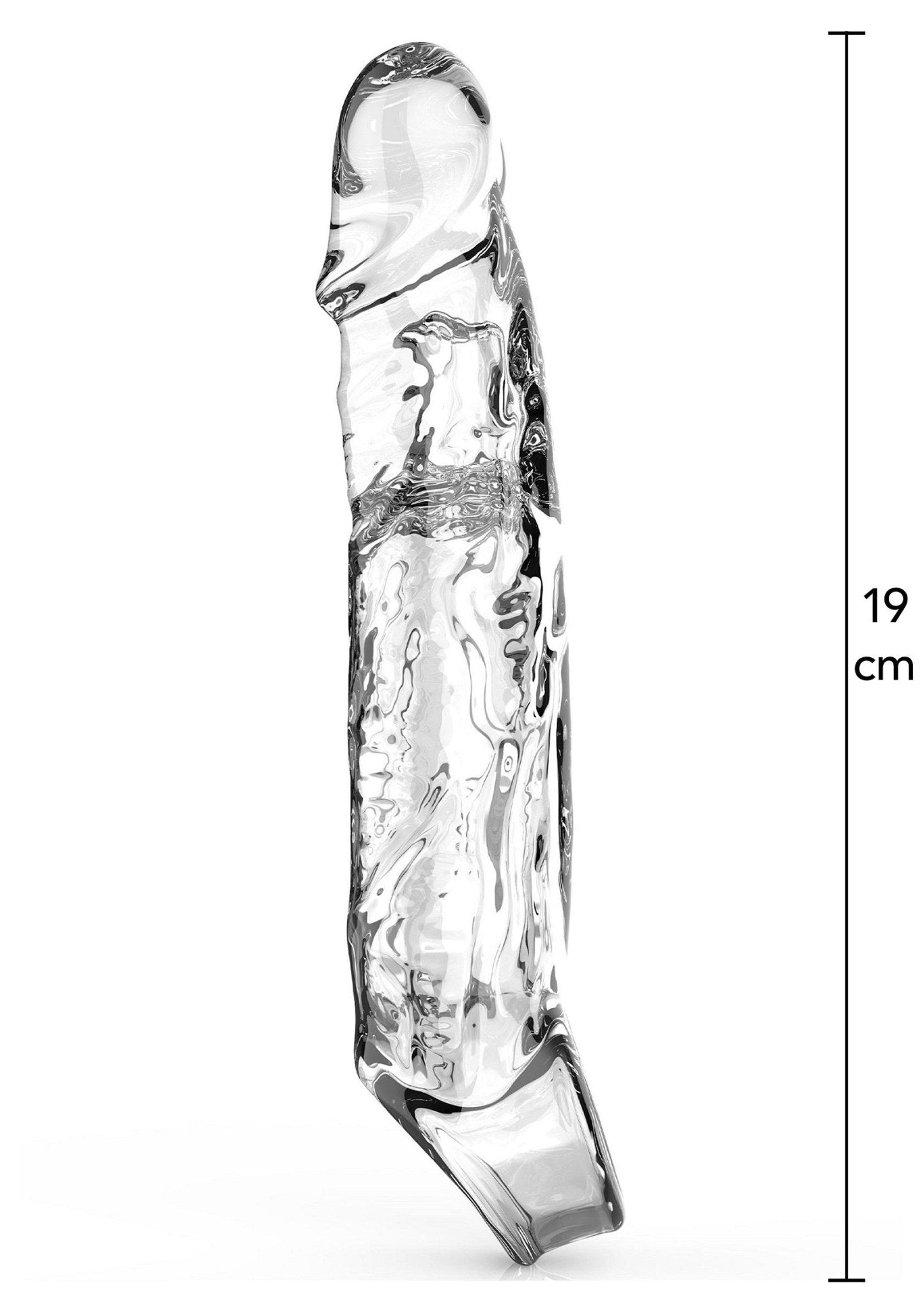 Extension Sleeve TPE Large 19 cm Clear