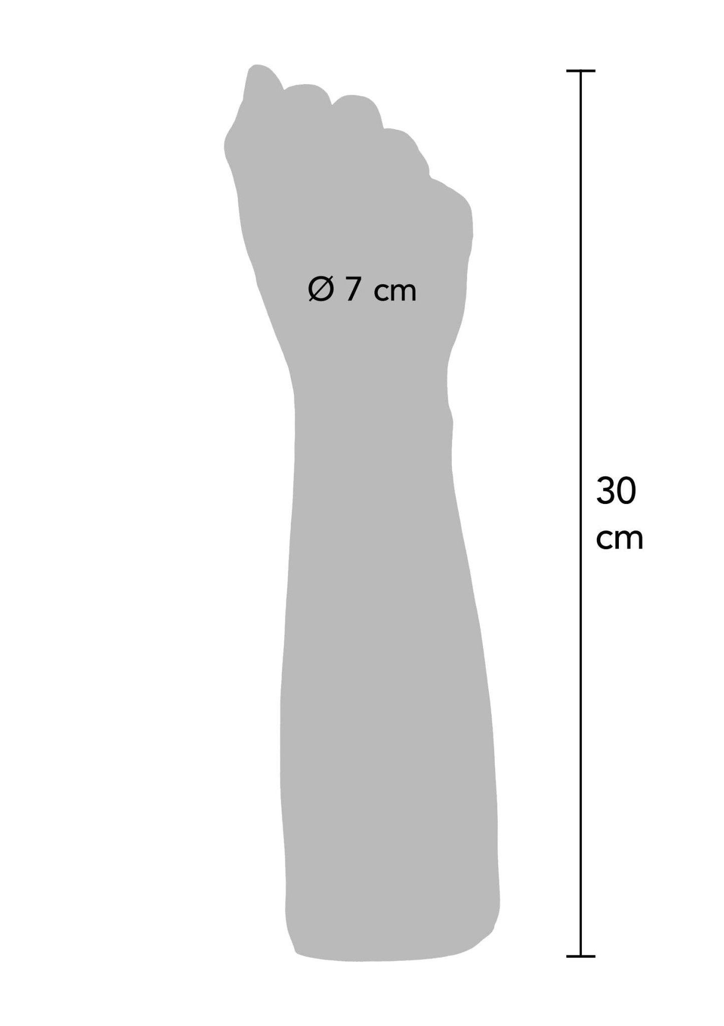 Extreme The Fist Dong PVC 30 cm