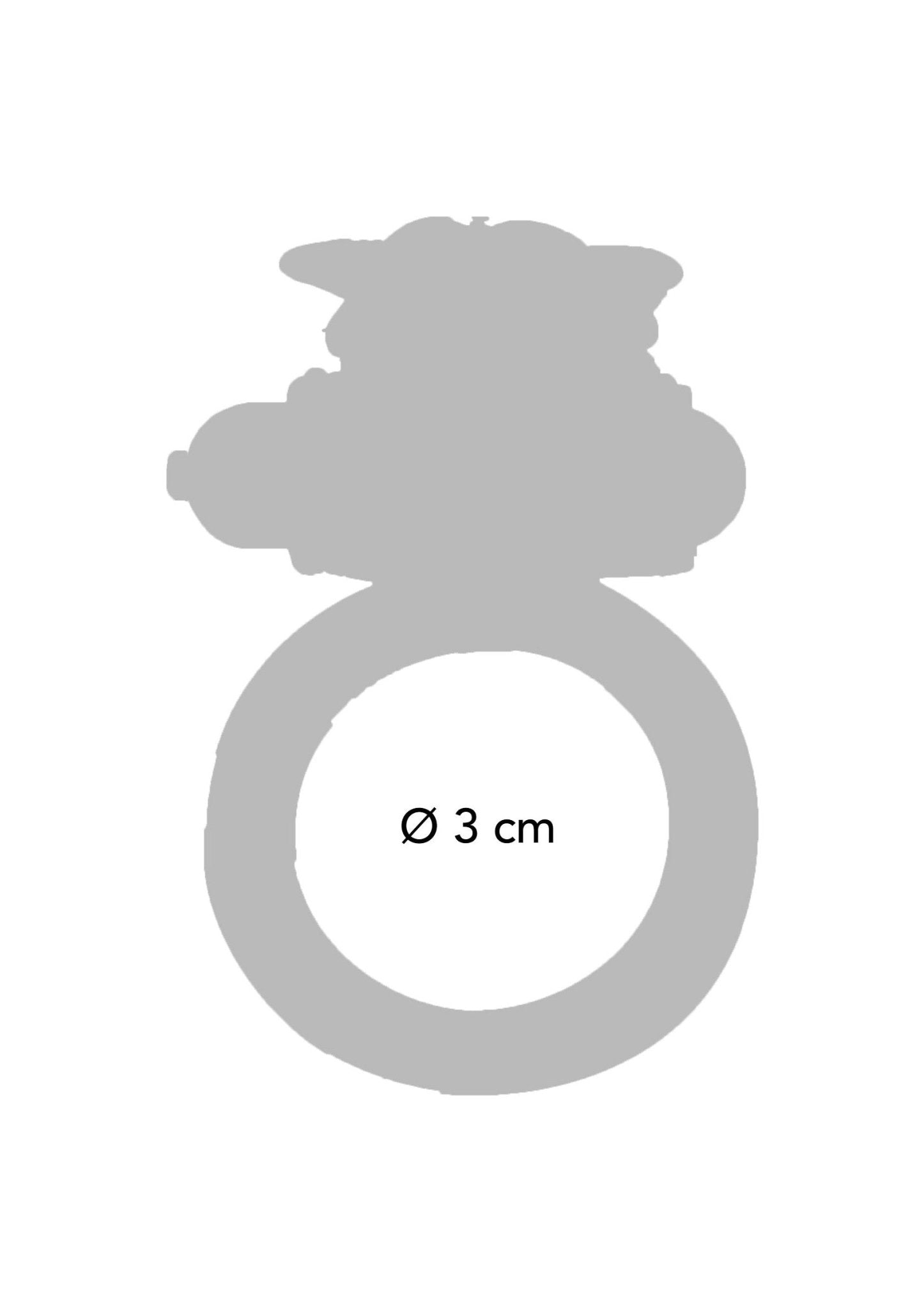 Flutter Ring Vibrating Clear