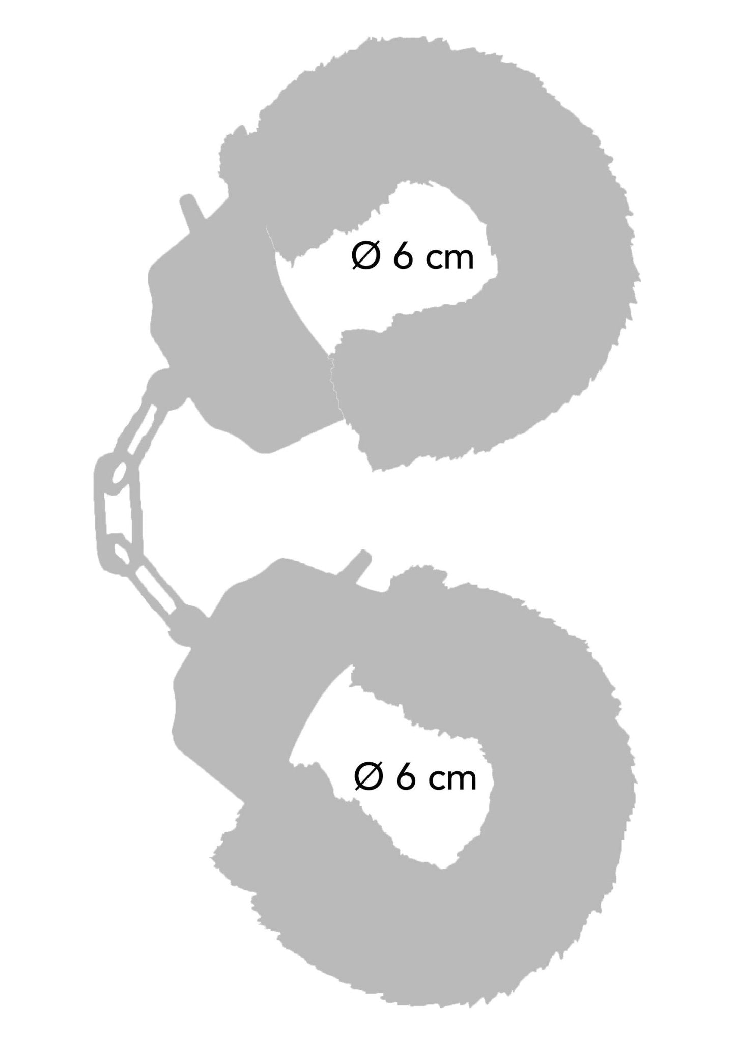 Furry Fun Handboeien Aqua