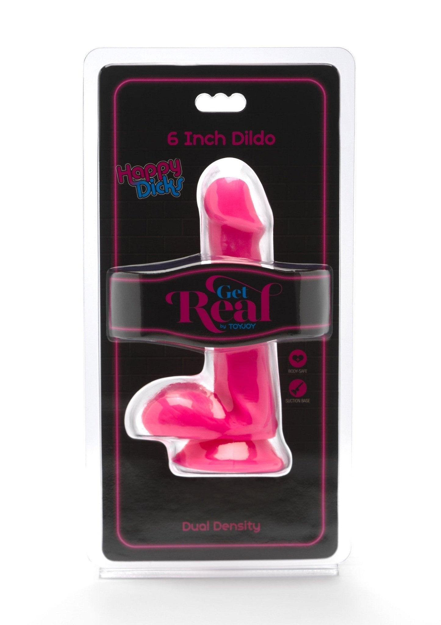 Happy Dicks Dildo PVC 15 cm Roze