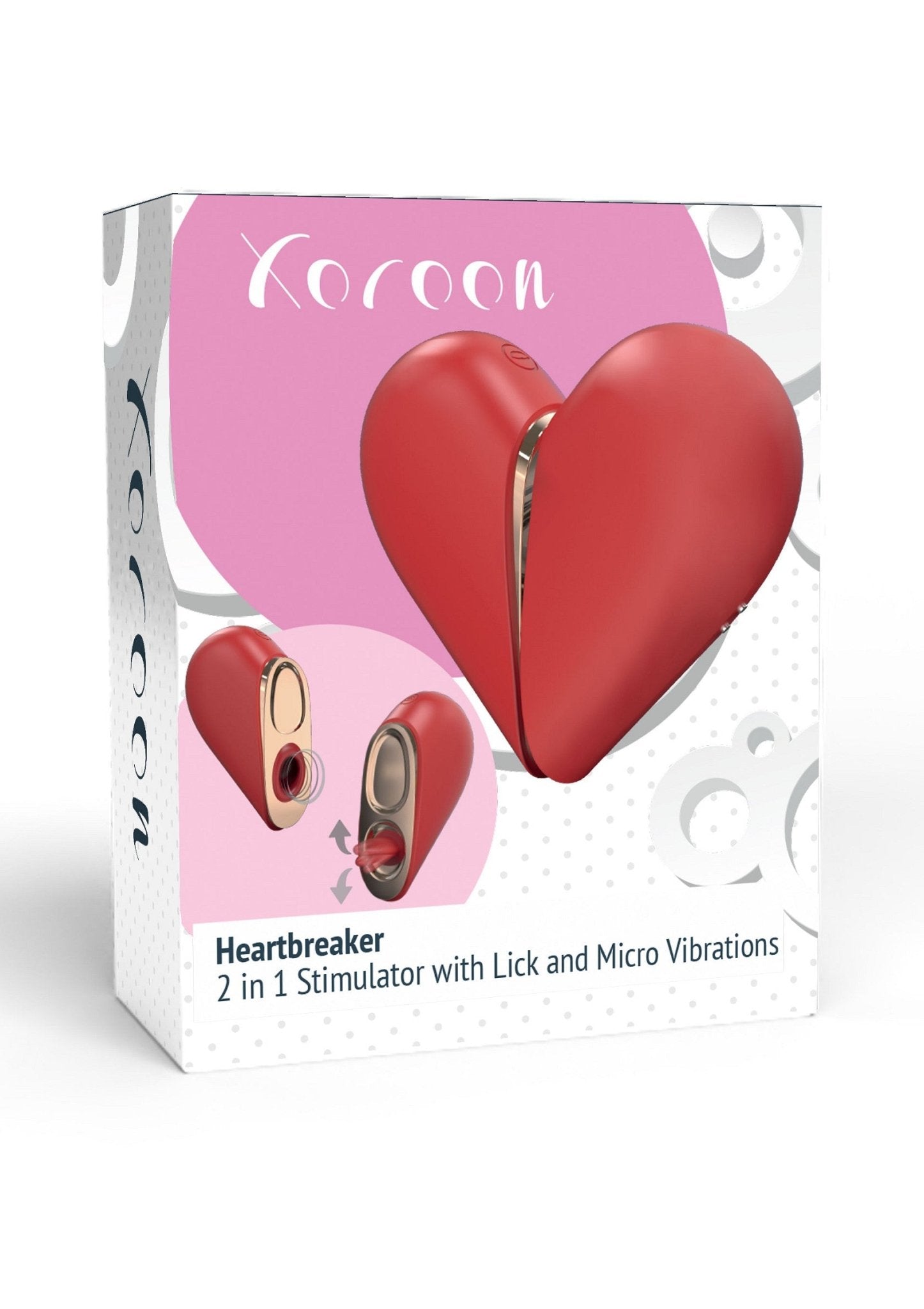 Heartbreaker 2 - in - 1 Stimulator - Hot Plaza