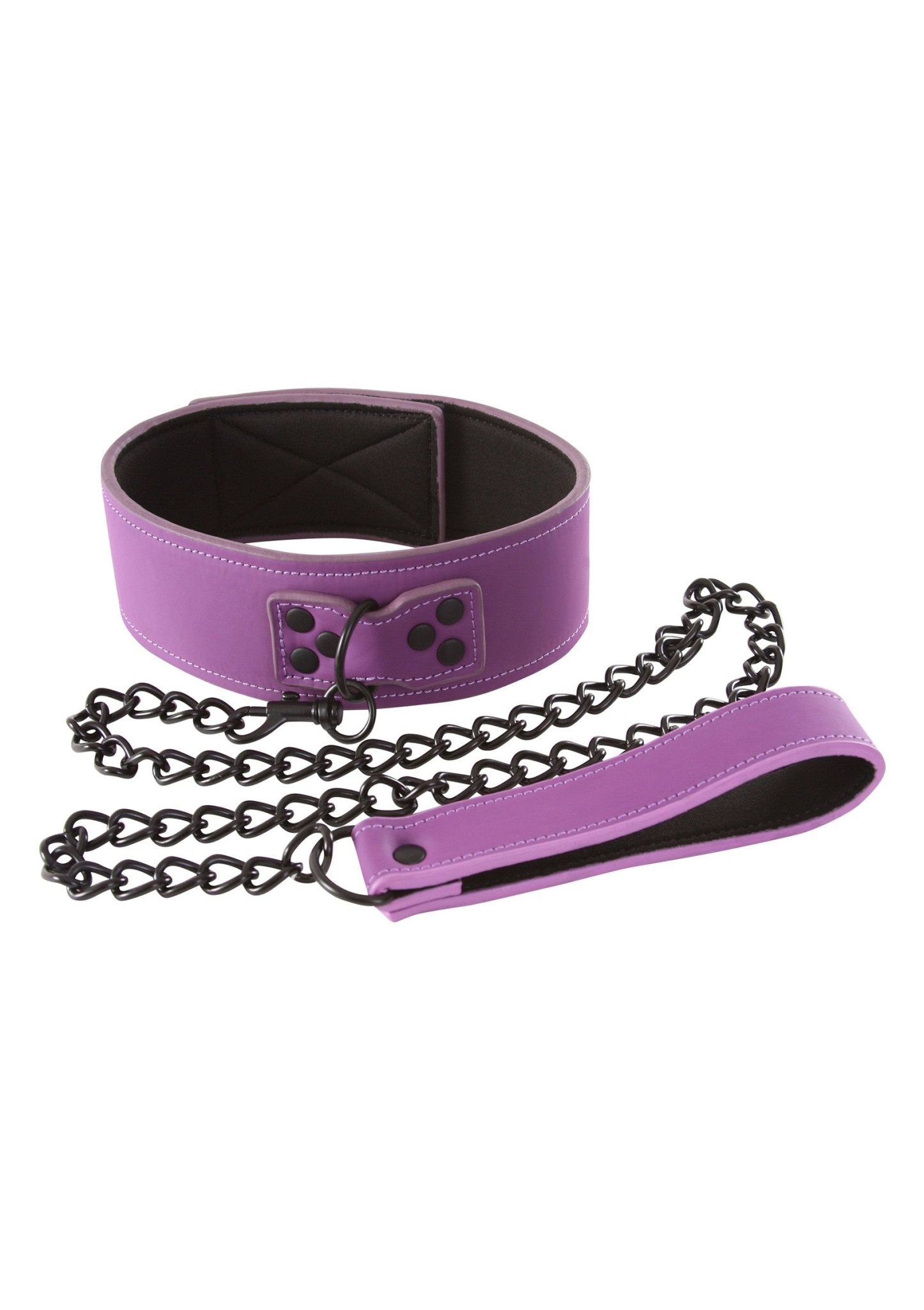 Lust Bondage Halsband met Ketting - Hot Plaza