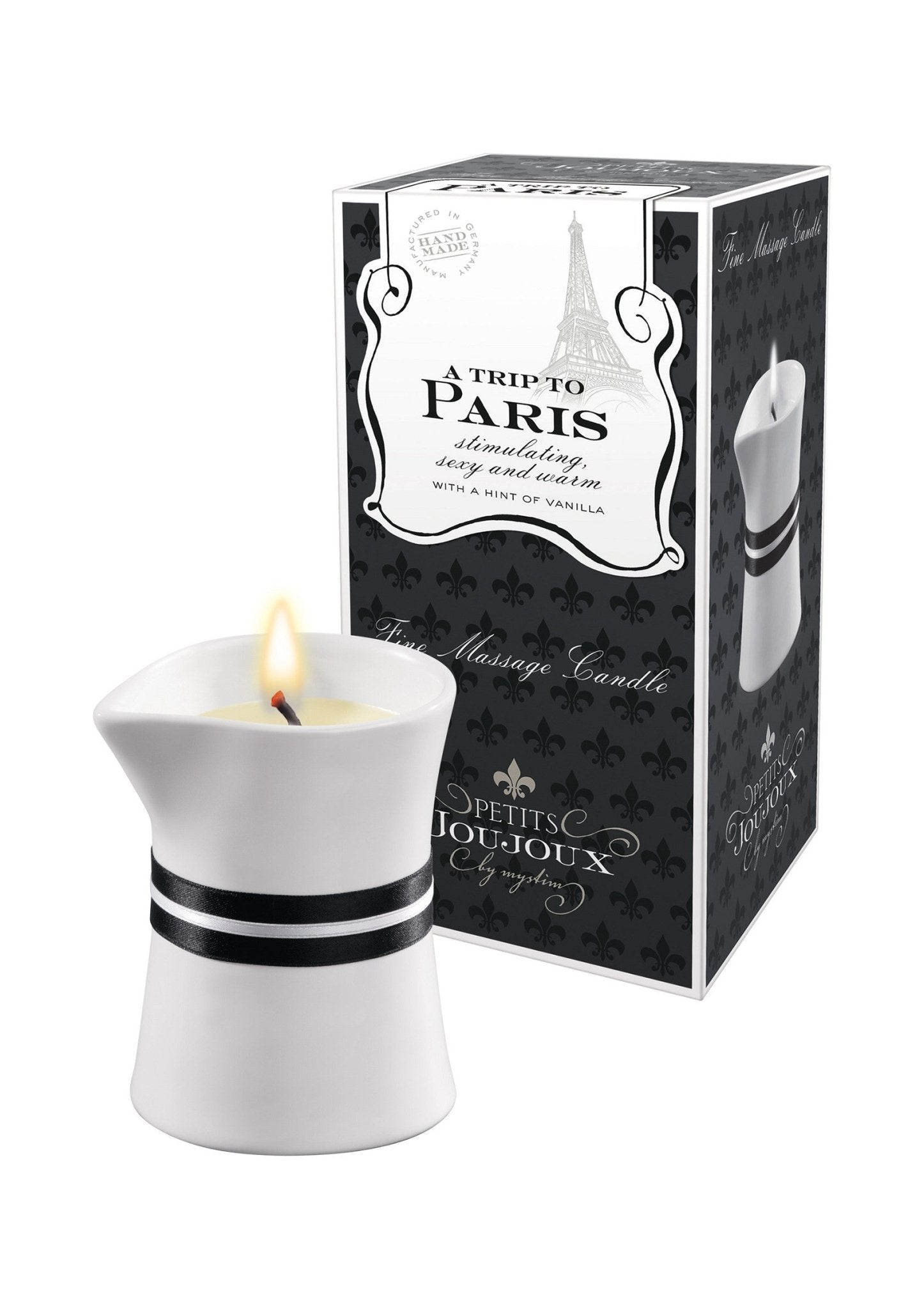 Massage Candle Paris 120 gr - Hot Plaza