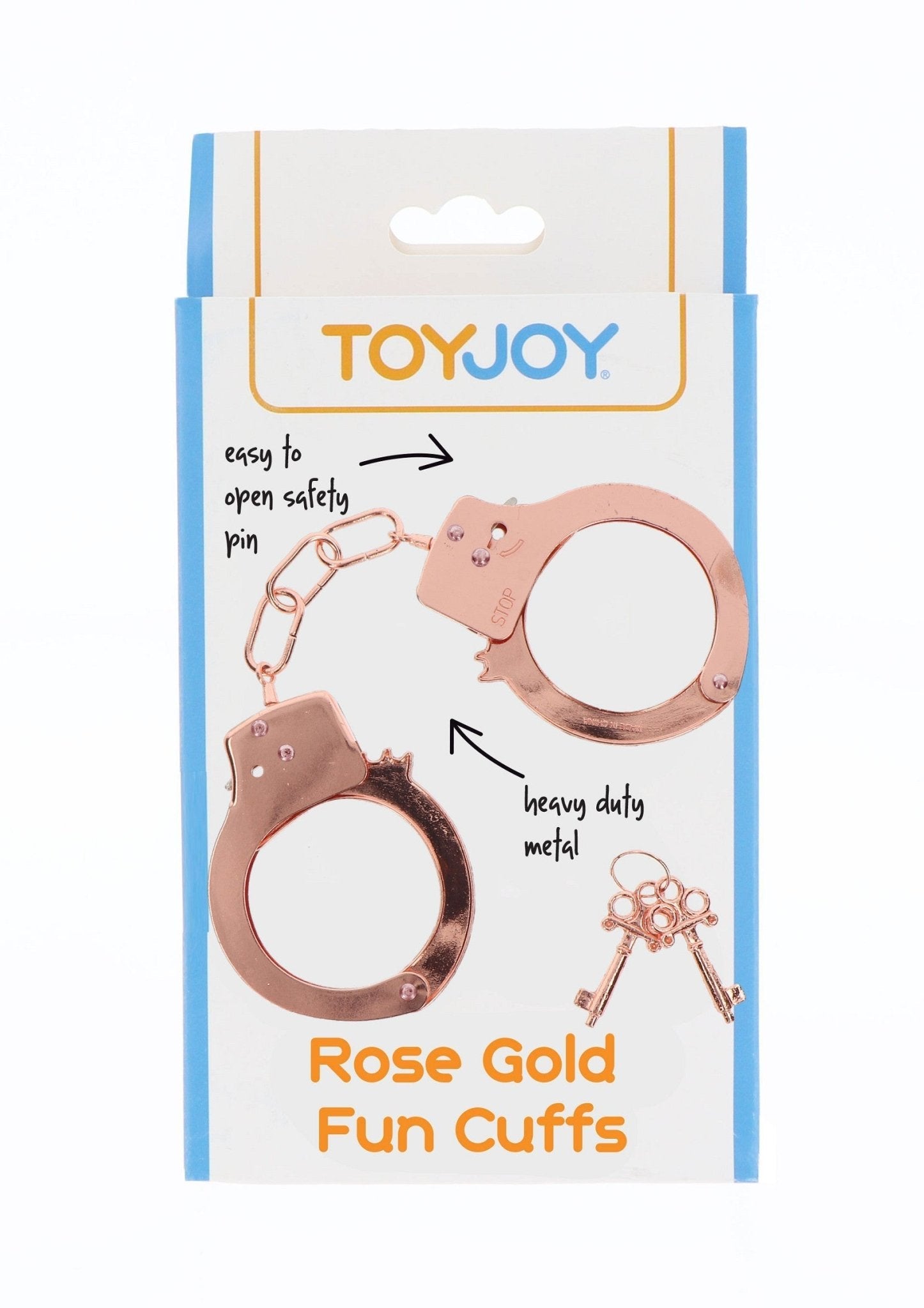 Metal Handcuffs Rosé Goud