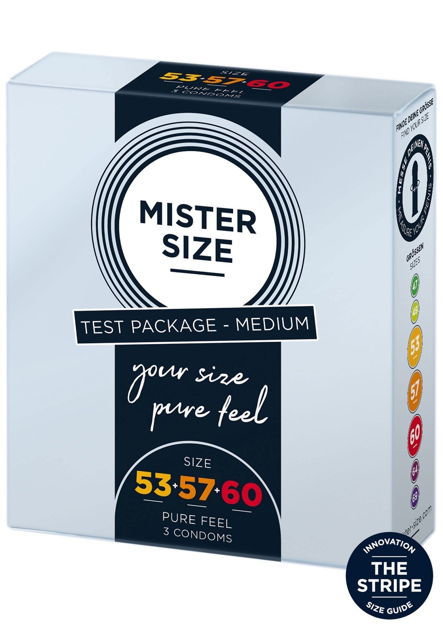 MISTER SIZE 53 - 57 - 60mm 3 - pack - Hot Plaza