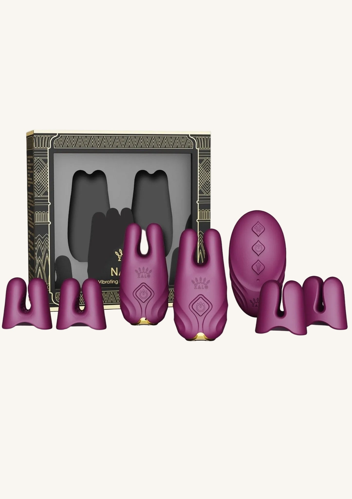 Nave Vibrating Nipple Clamps - Hot Plaza
