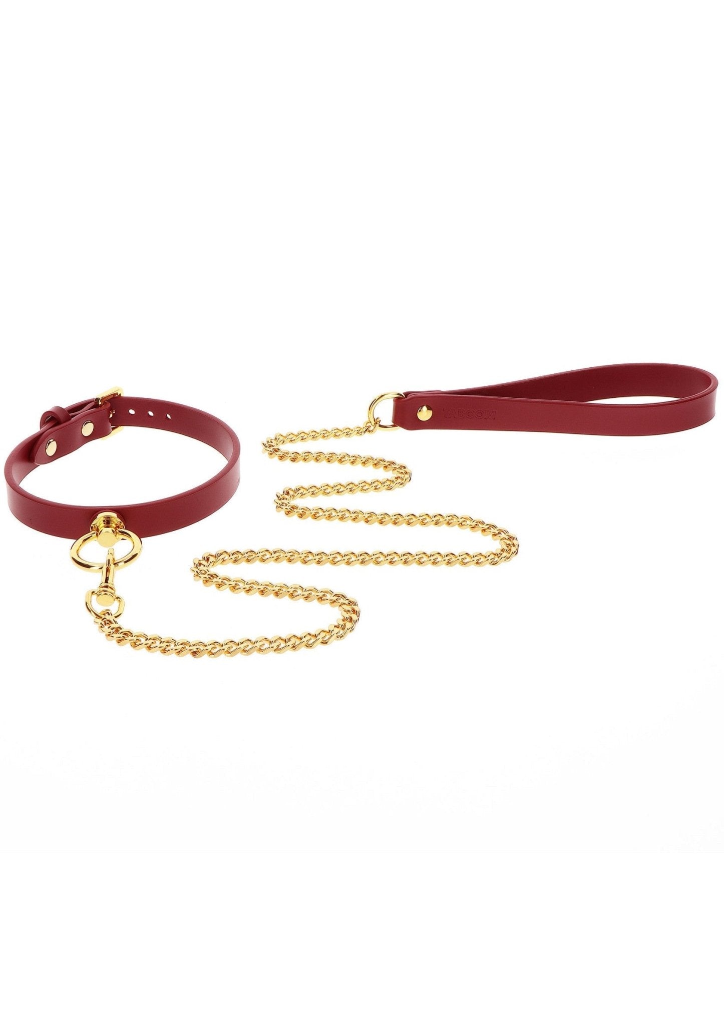 O - Ring Collar and Chain Leash - Hot Plaza