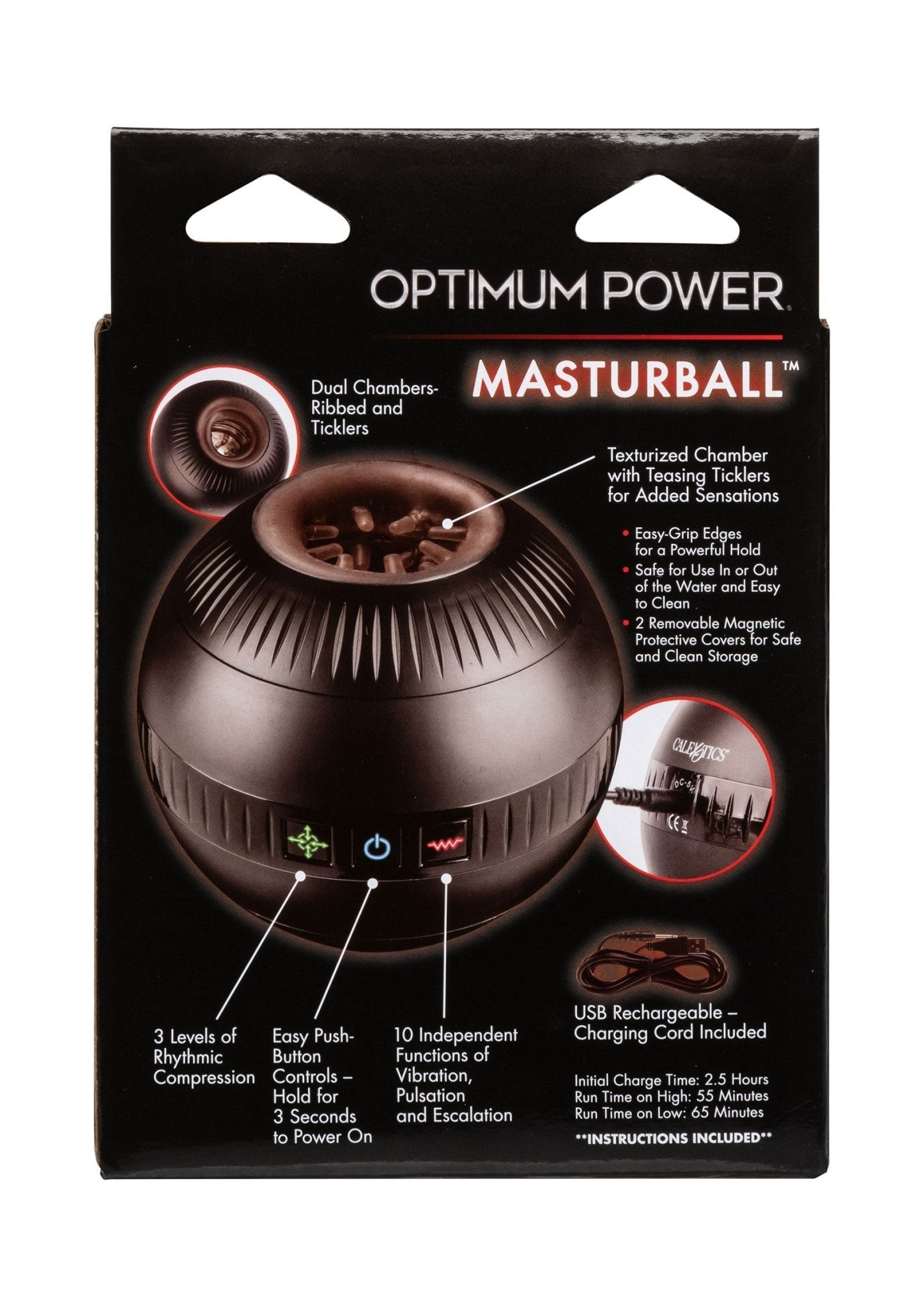 Optimum Power Masturball - Automatische Masturbator - Hot Plaza
