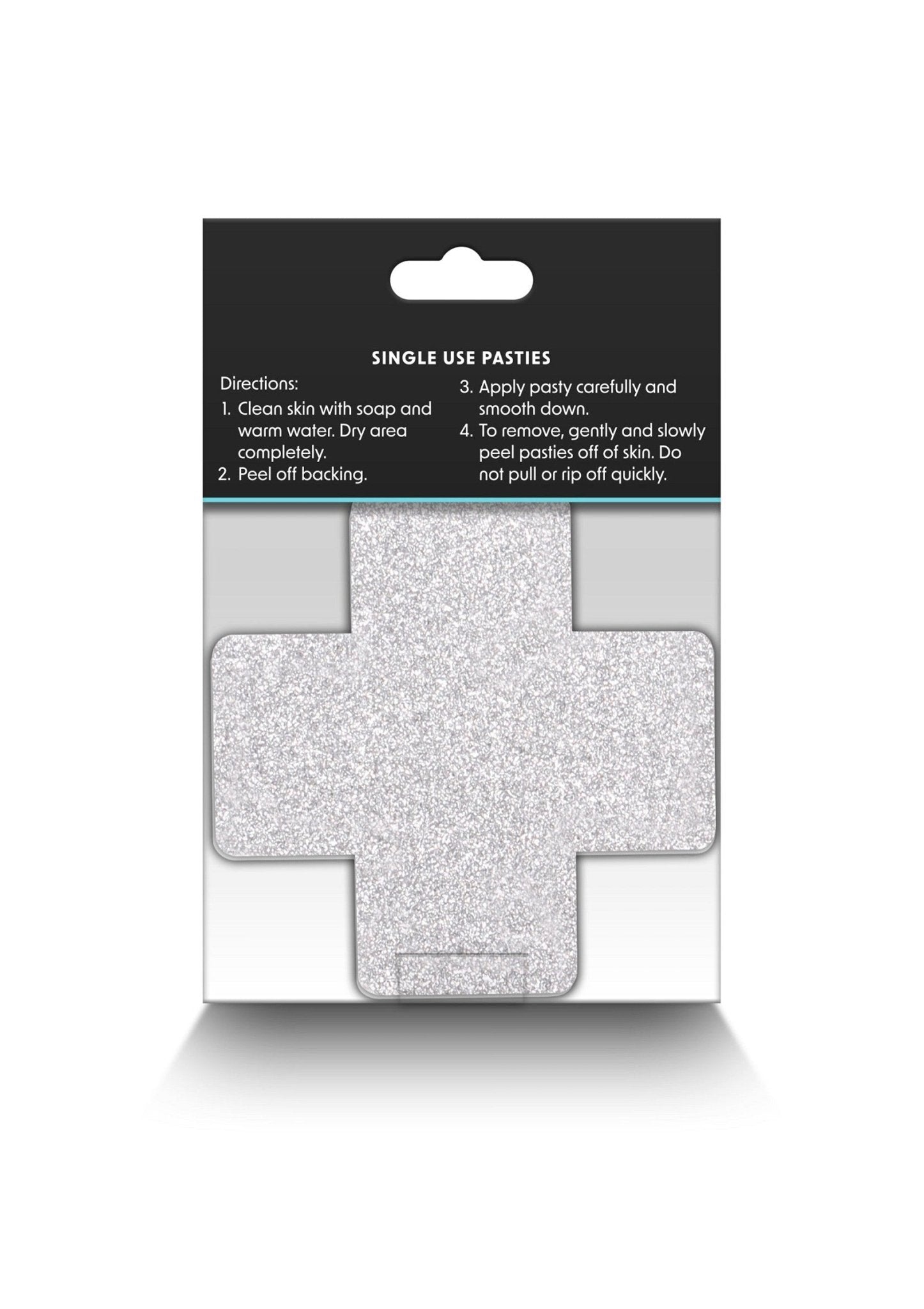 Pasties Glitter Cross 2 Paar - Hot Plaza