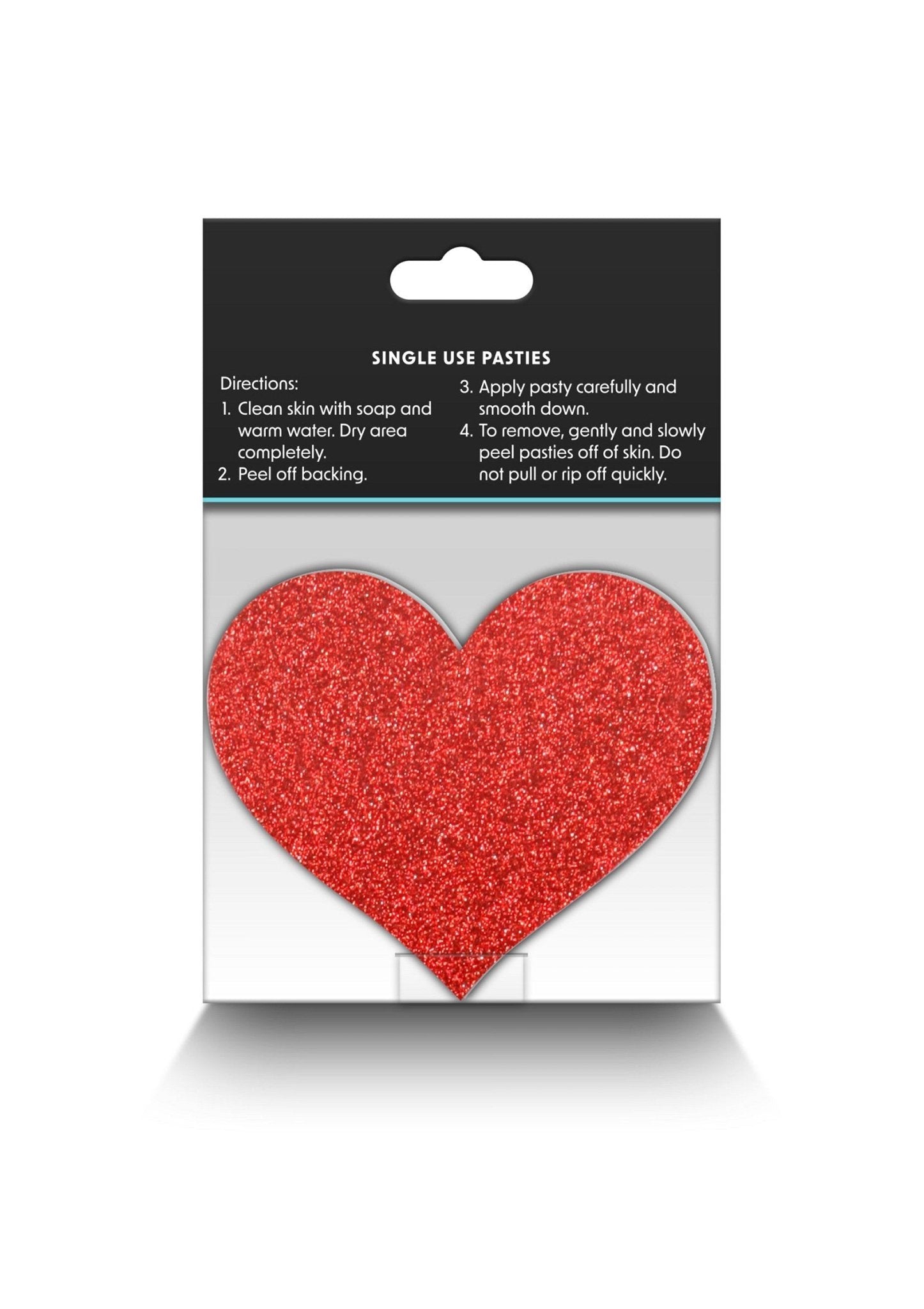 Pasties Glitter Hearts 2 Paar - Hot Plaza