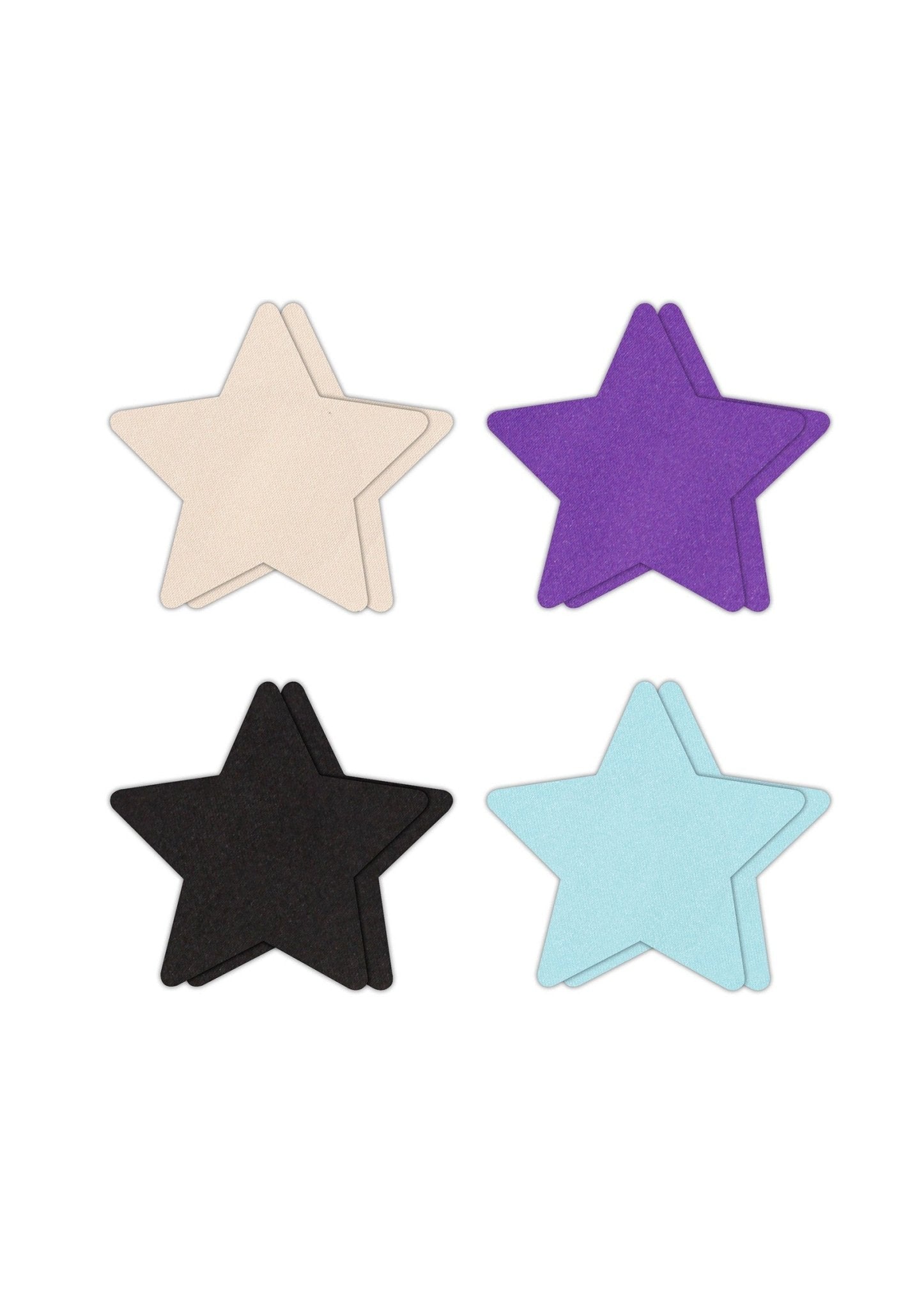 Pasties Star I Assorted 4 Paar - Hot Plaza