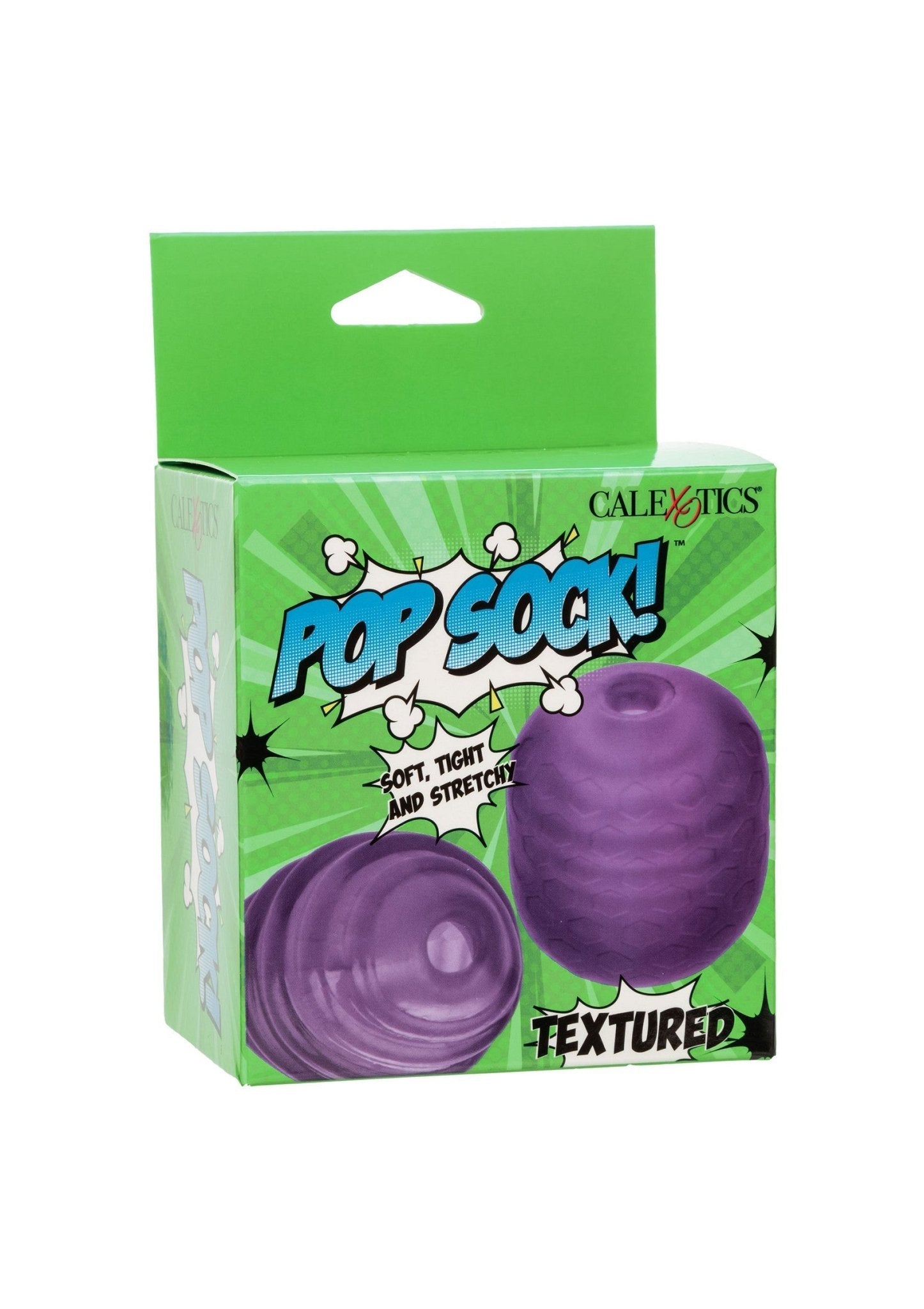 Pop Sock Textured - Omkeerbare Masturbator - Hot Plaza