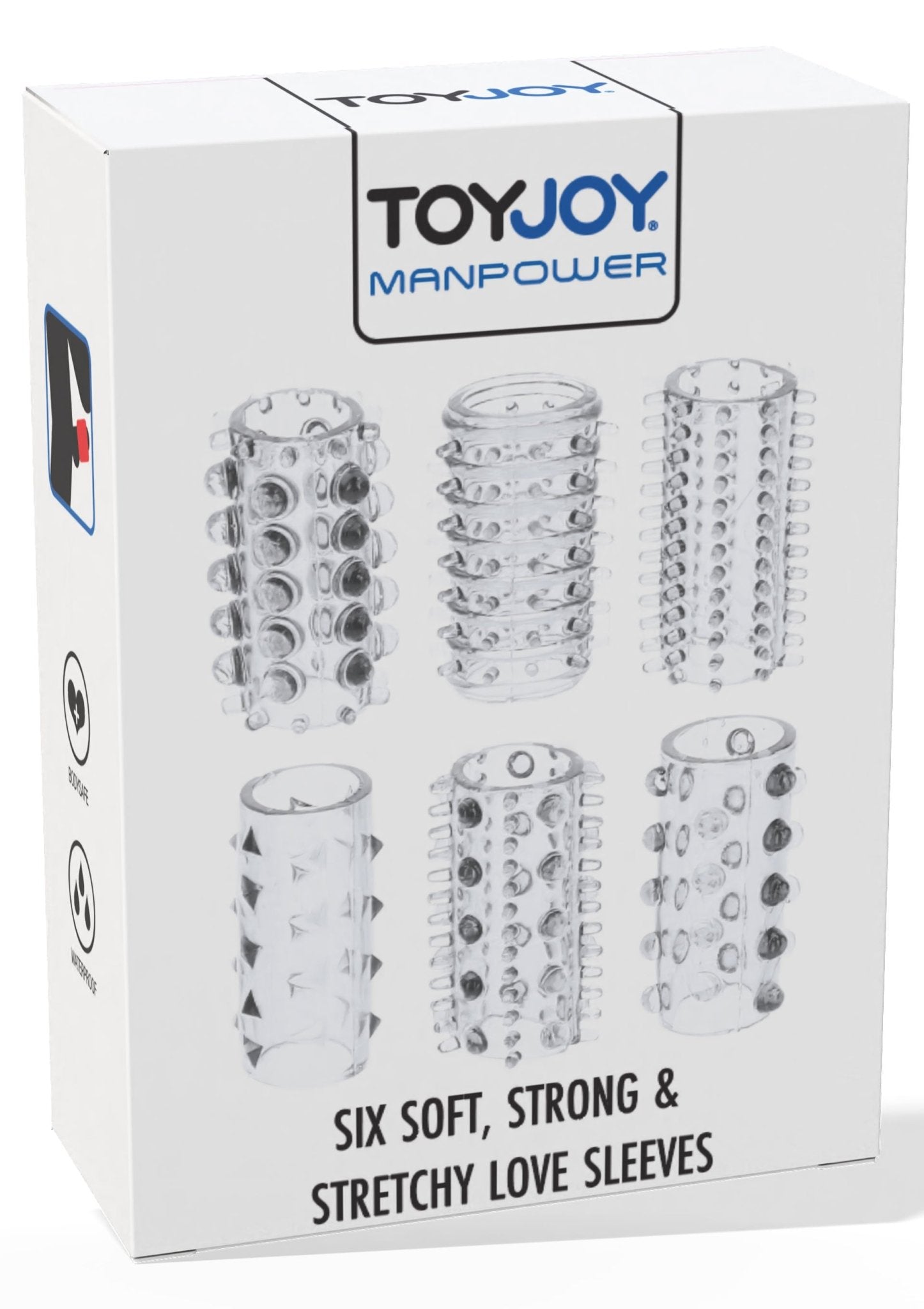 Power Penis Sleeve Set Clear