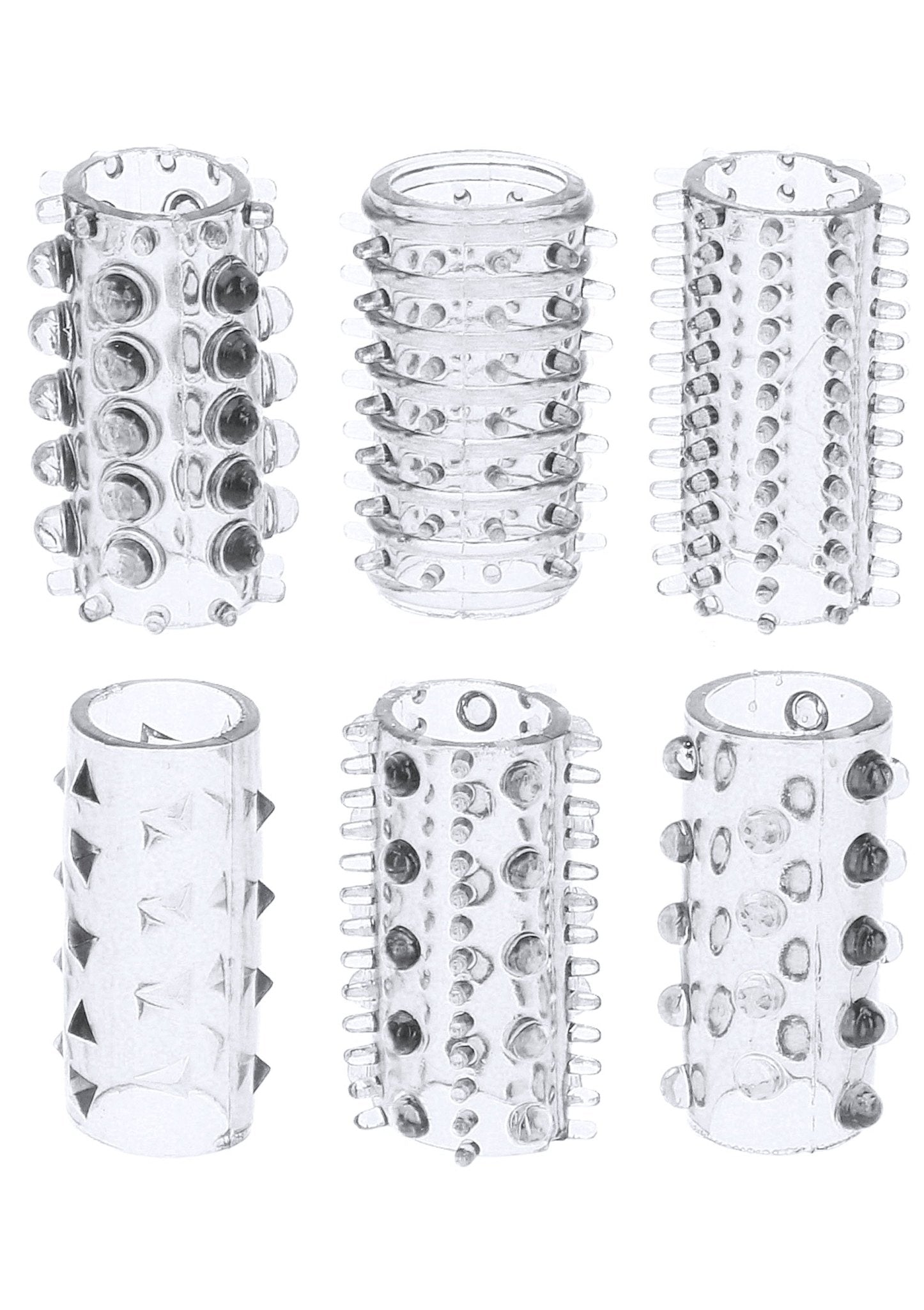 Power Penis Sleeve Set Clear