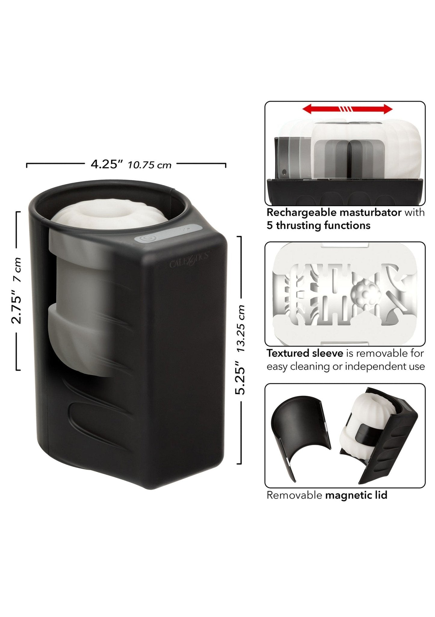 Power Thruster Automatische Masturbator - Hot Plaza