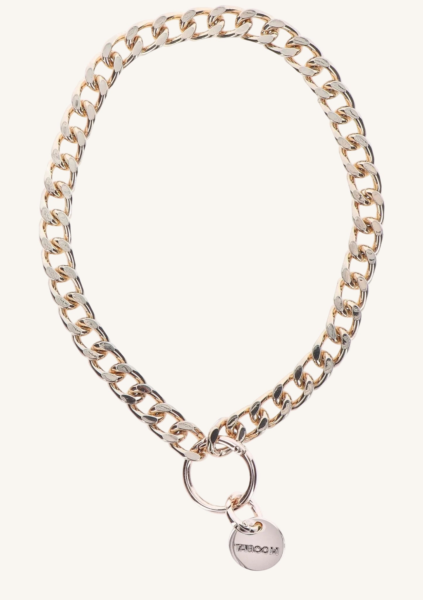 Statement Halsband en Riem - Roségoud en Vegan Leer - Hot Plaza