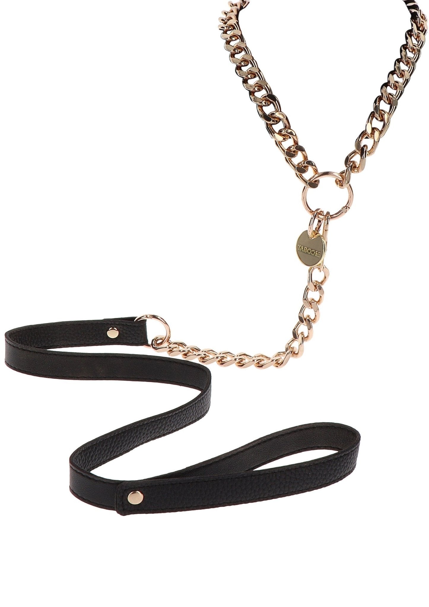 Statement Halsband en Riem - Roségoud en Vegan Leer - Hot Plaza