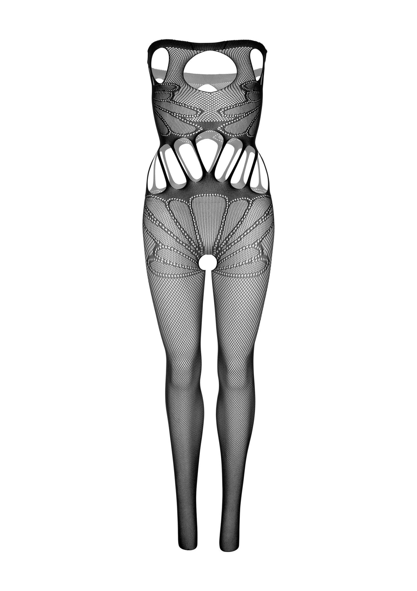 Strapless Shell Bodystocking - Hot Plaza