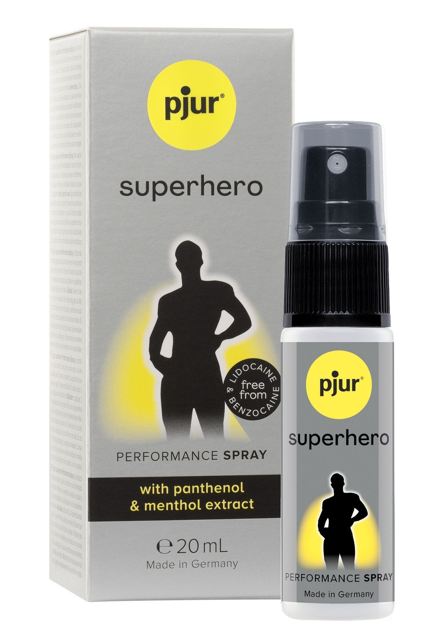 Superhero Performance Spray 20 ml - Orgasme Vertragende Spray - Hot Plaza