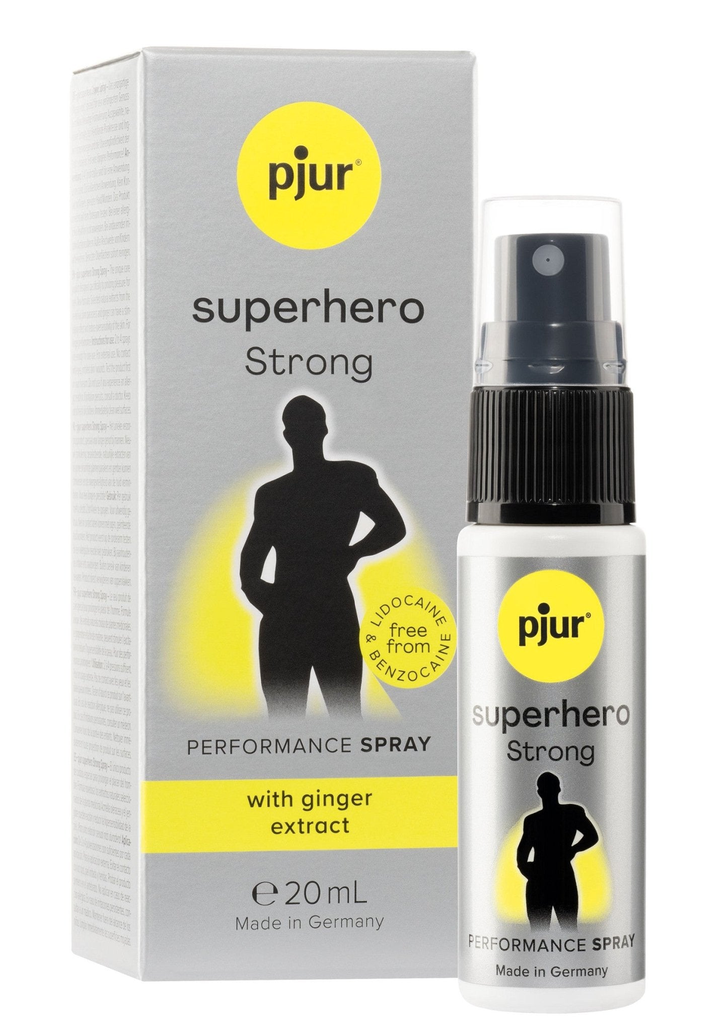 Superhero Strong Performance Spray 20 ml - Orgasme Vertragende Spray - Hot Plaza