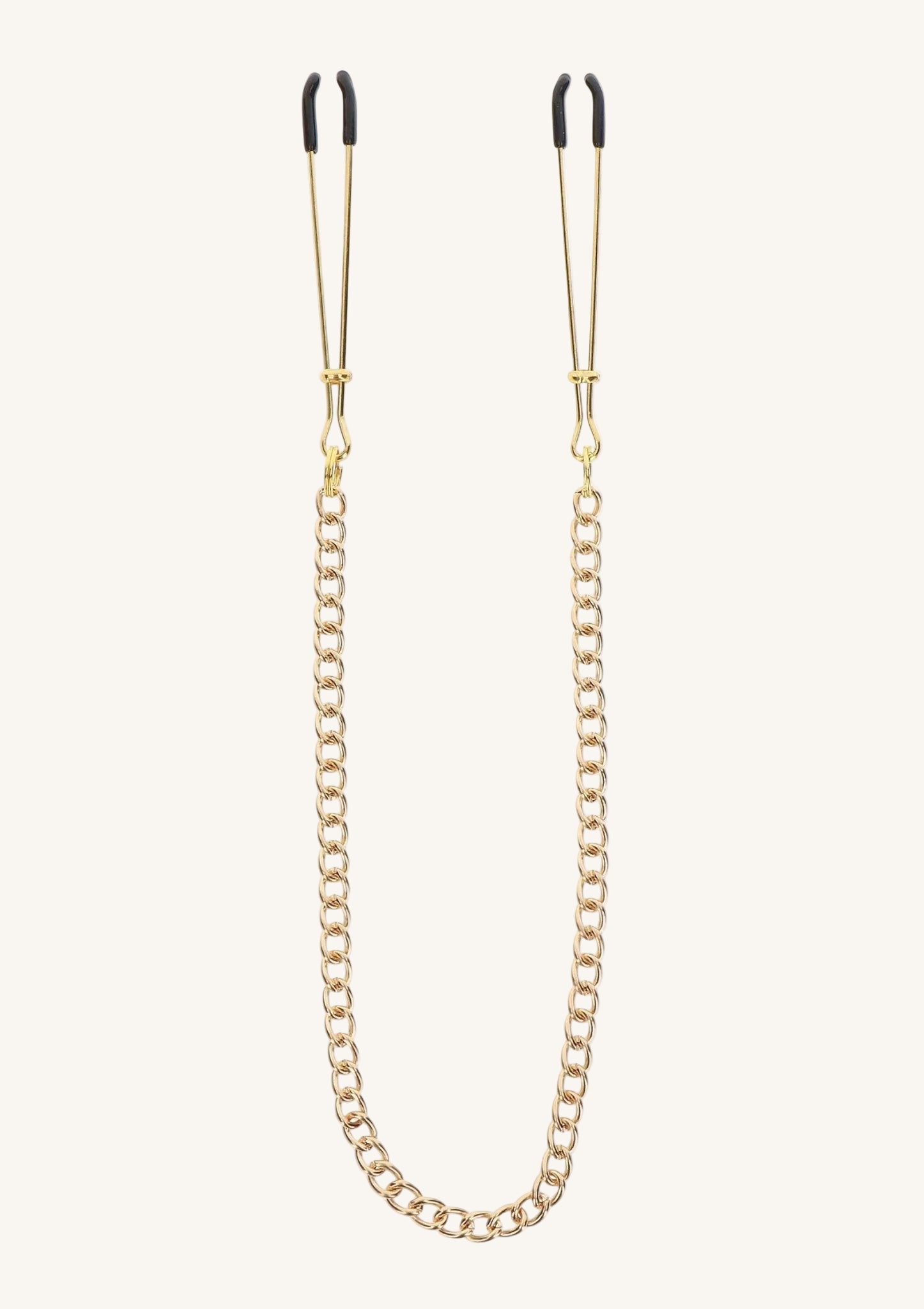 Tepelklemmen met Ketting Goud - Hot Plaza
