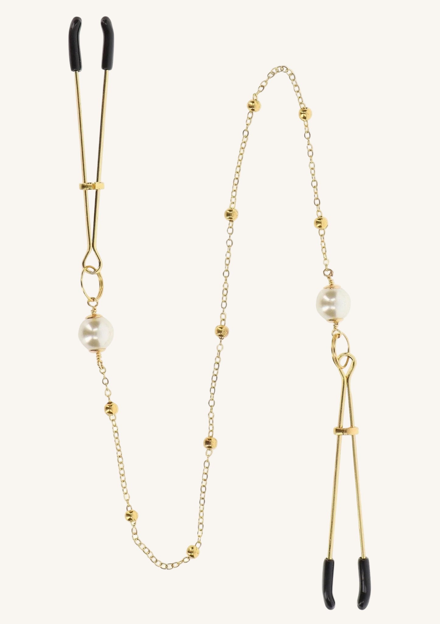 Tweezers Parel & Luxe Ketting Tepelklemmen - Hot Plaza