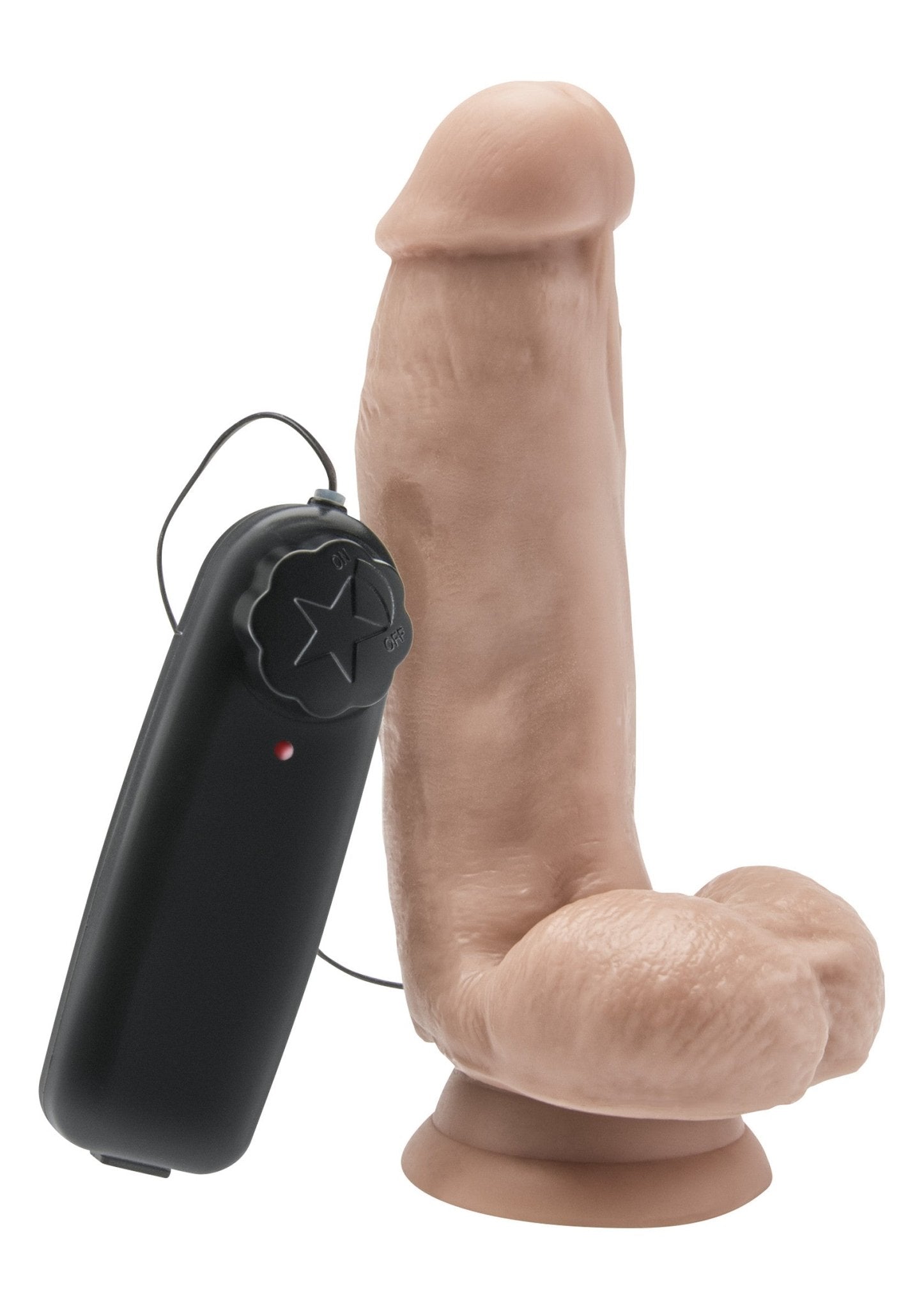 Vibrating Dildo PVC 15 cm