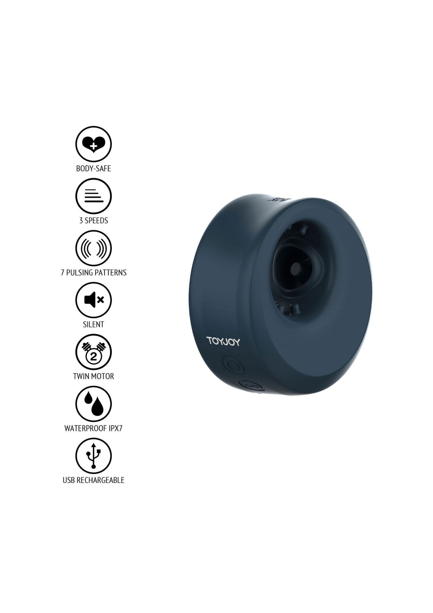 Zephyr Pulsating Stroker & C-Ring