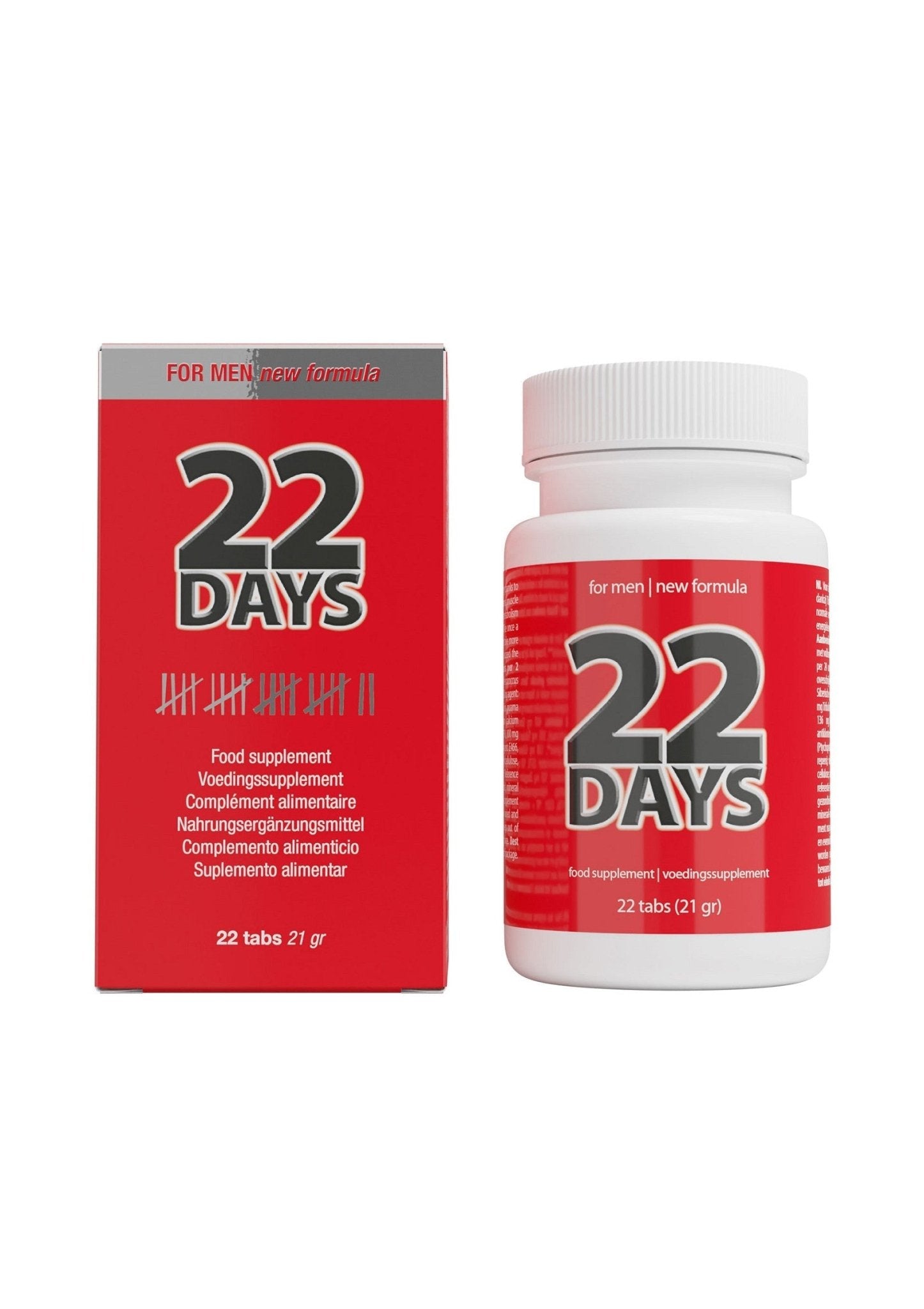 22 Days Penis Extension - Erotische Stimulatie Tabletten - Hot Plaza