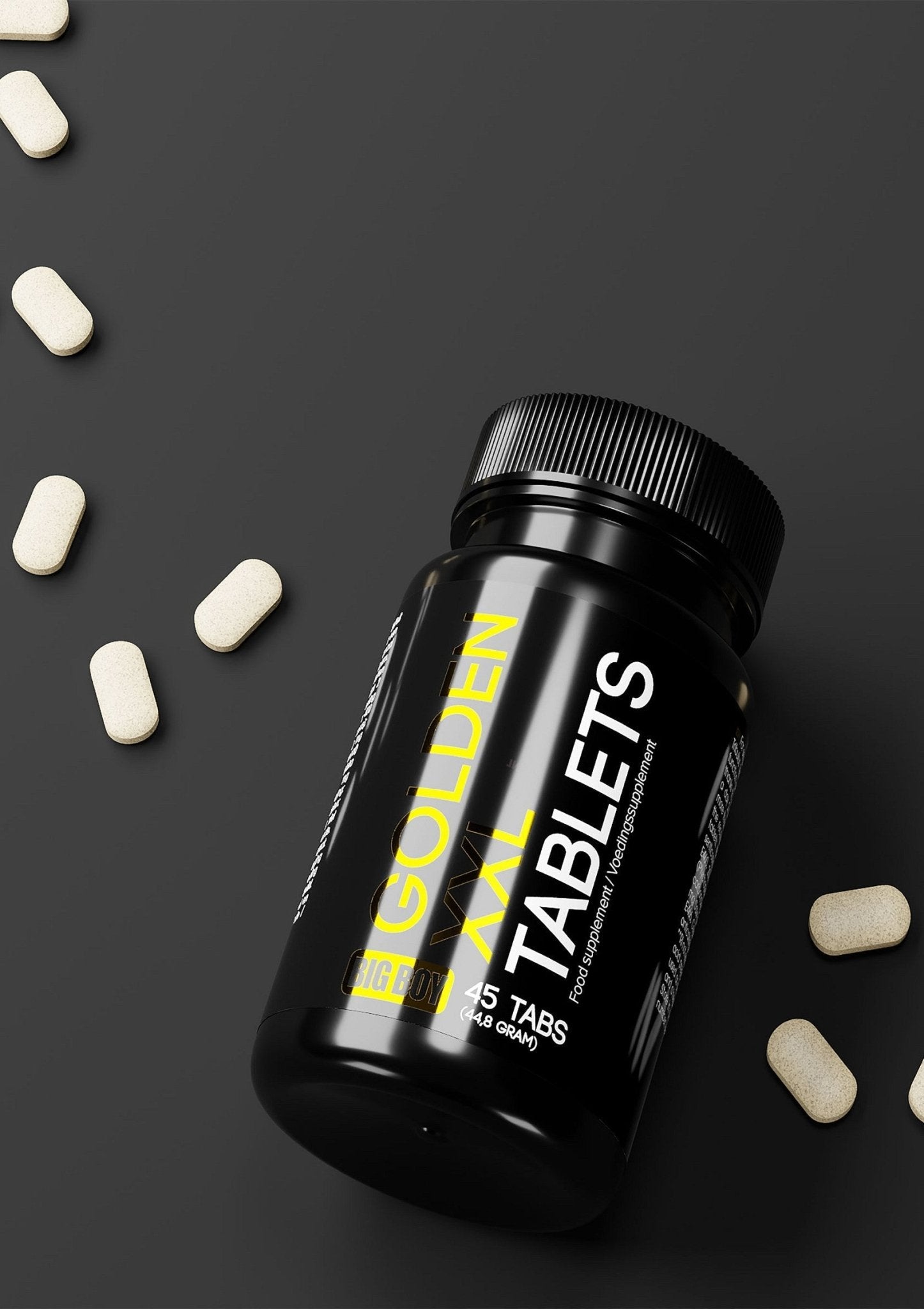 Big Boy Golden XXL Tablets 45 stuks - Erotische Stimulatie Tabletten - Hot Plaza