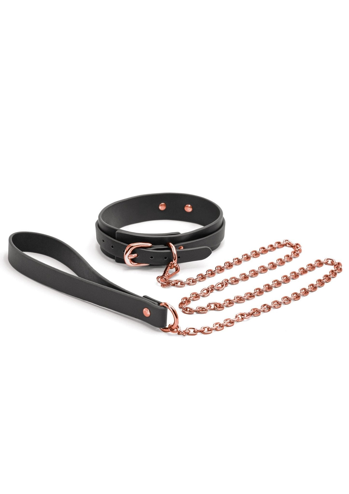 Bondage Couture Halsband en Ketting - Hot Plaza