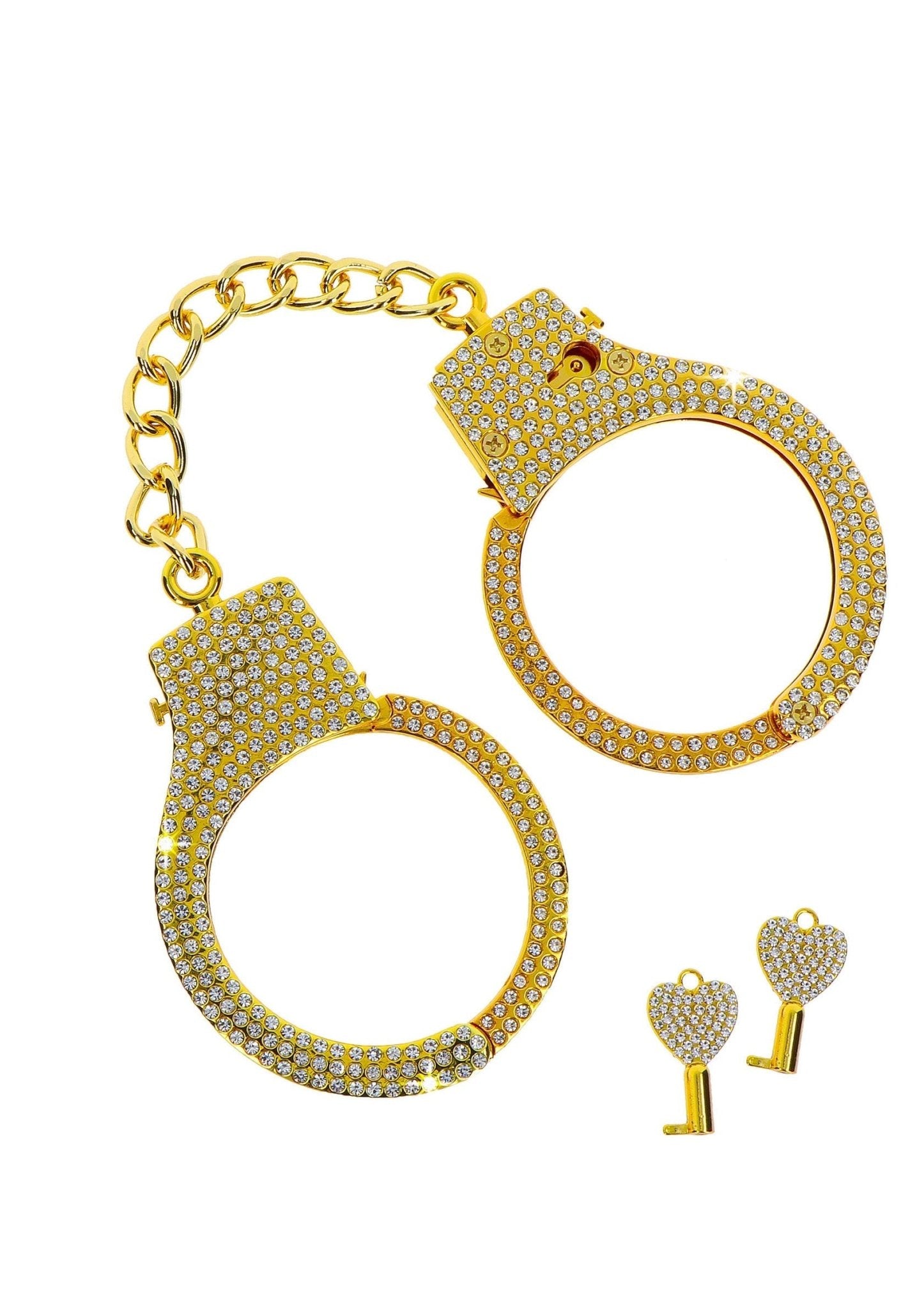 Diamond Wrist Cuffs Gold - Hot Plaza