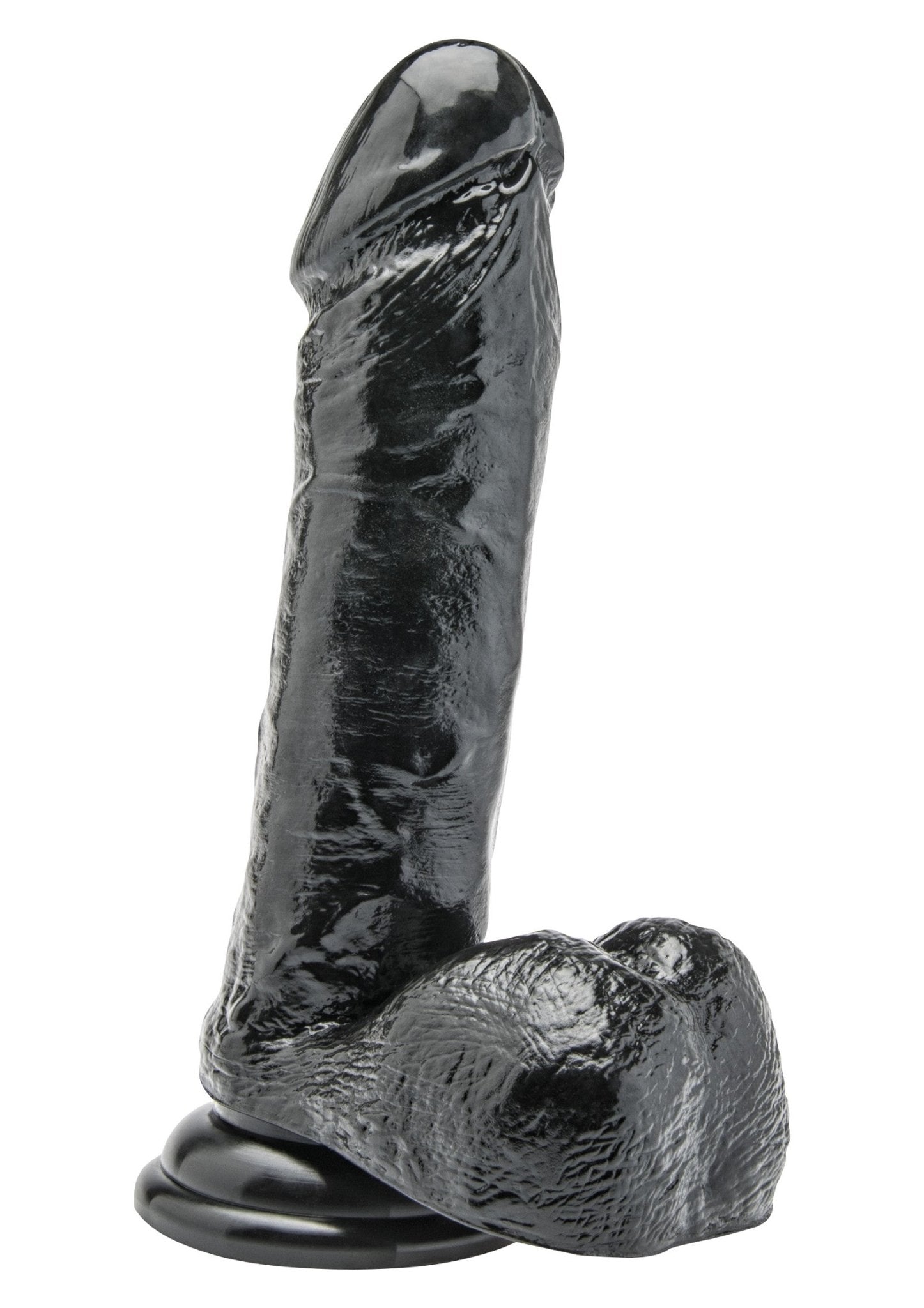 Dildo PVC 18 cm Zwart