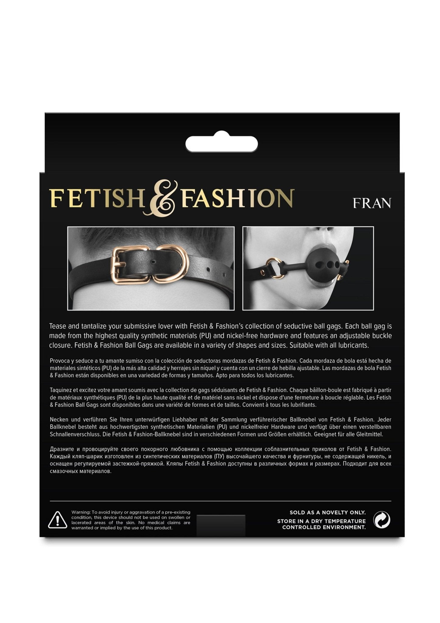 Fetish & Fashion Fran Gag - Hot Plaza
