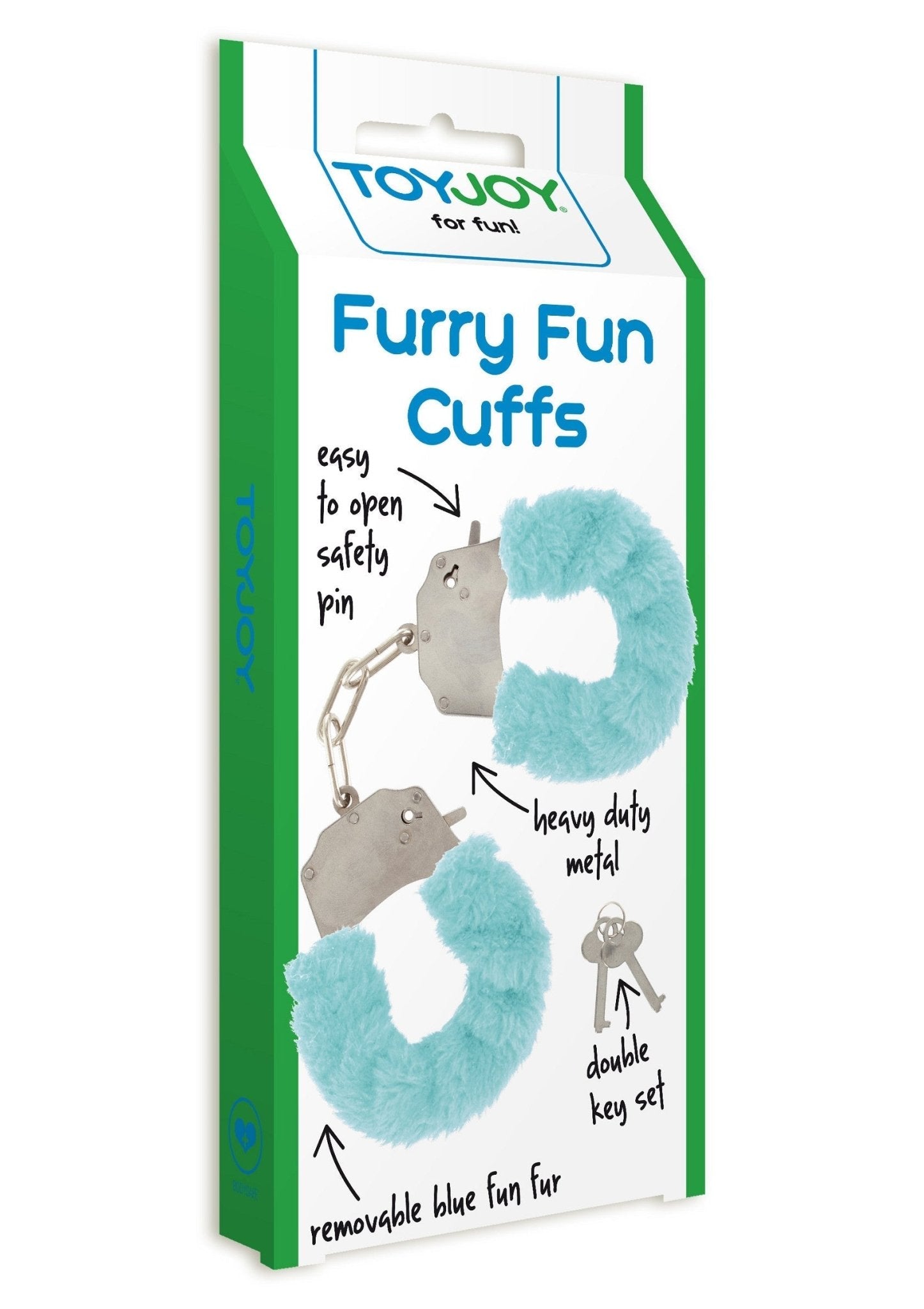 Furry Fun Handboeien Aqua