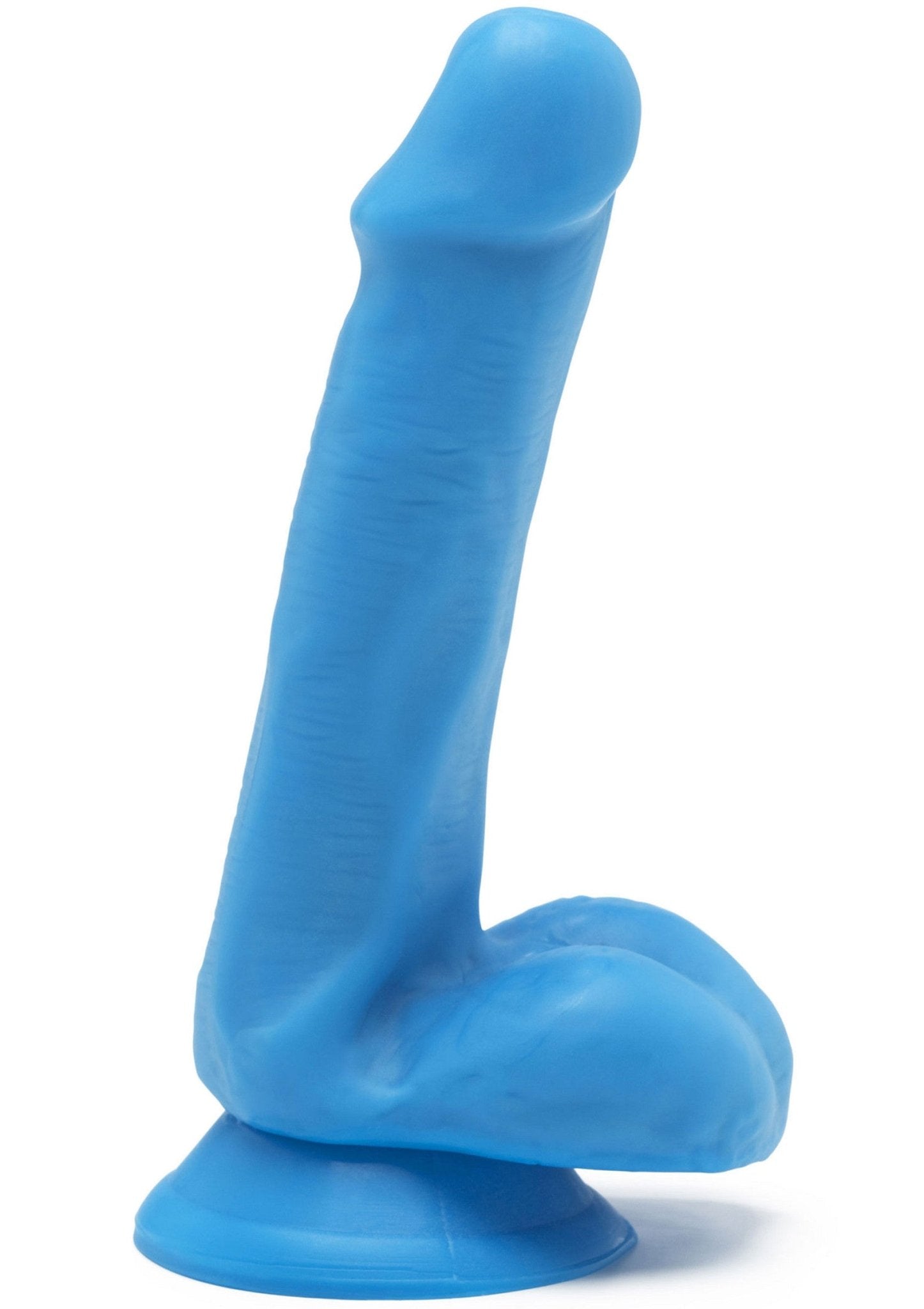 Happy Dicks Dildo PVC 15 cm Blauw